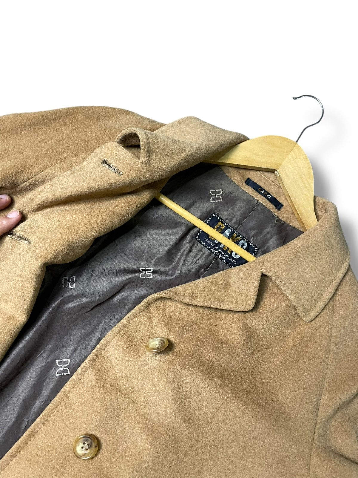 DAKS × Japanese Brand × Vintage Vintage DAKS LONDON Long Woollen Coat (114) Size US XXS / EU 40 - 6 Thumbnail