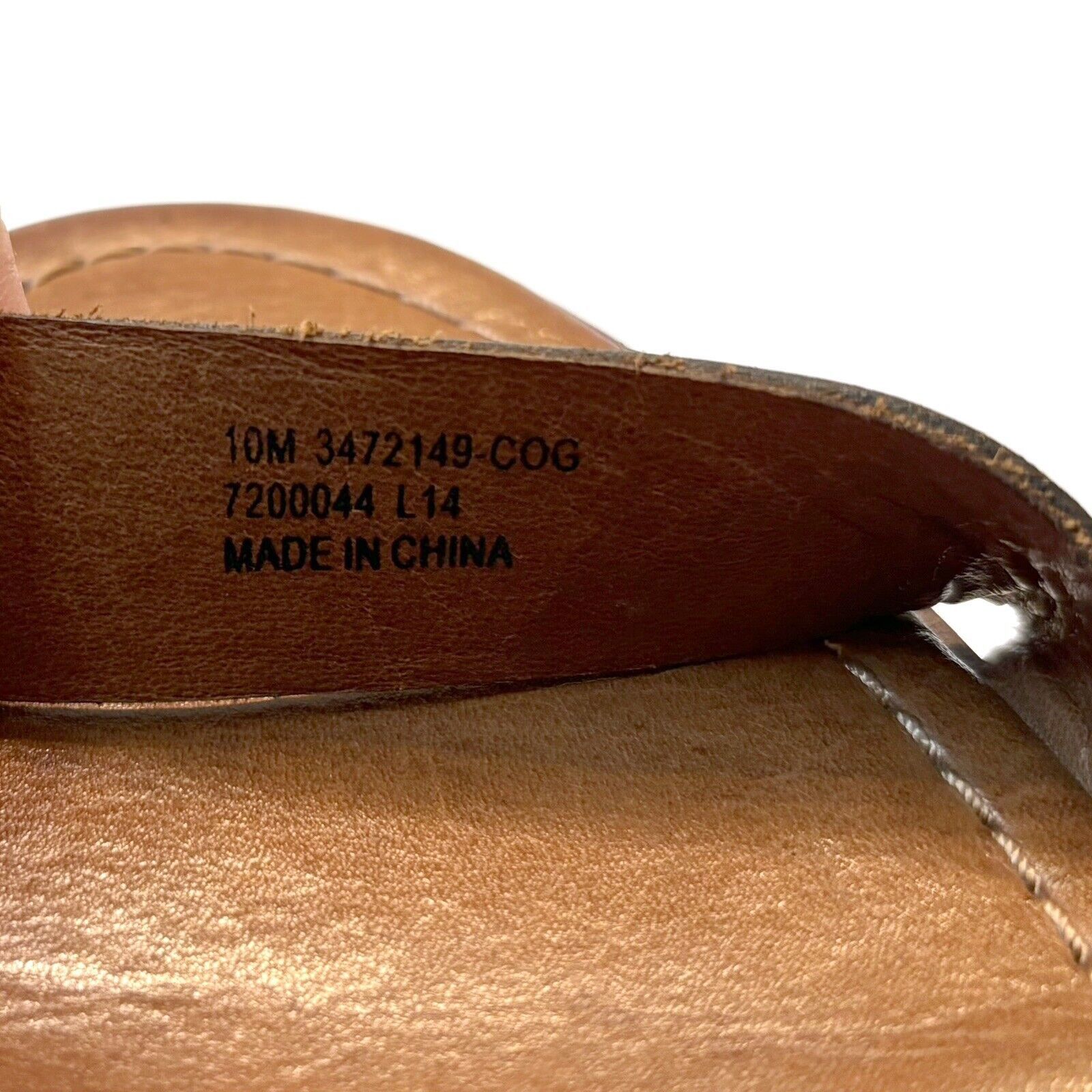 Frye Frye Dani Brown Leather Sandals Heels Shoes US Size 10 M Size US 10 / IT 40 - 9 Thumbnail