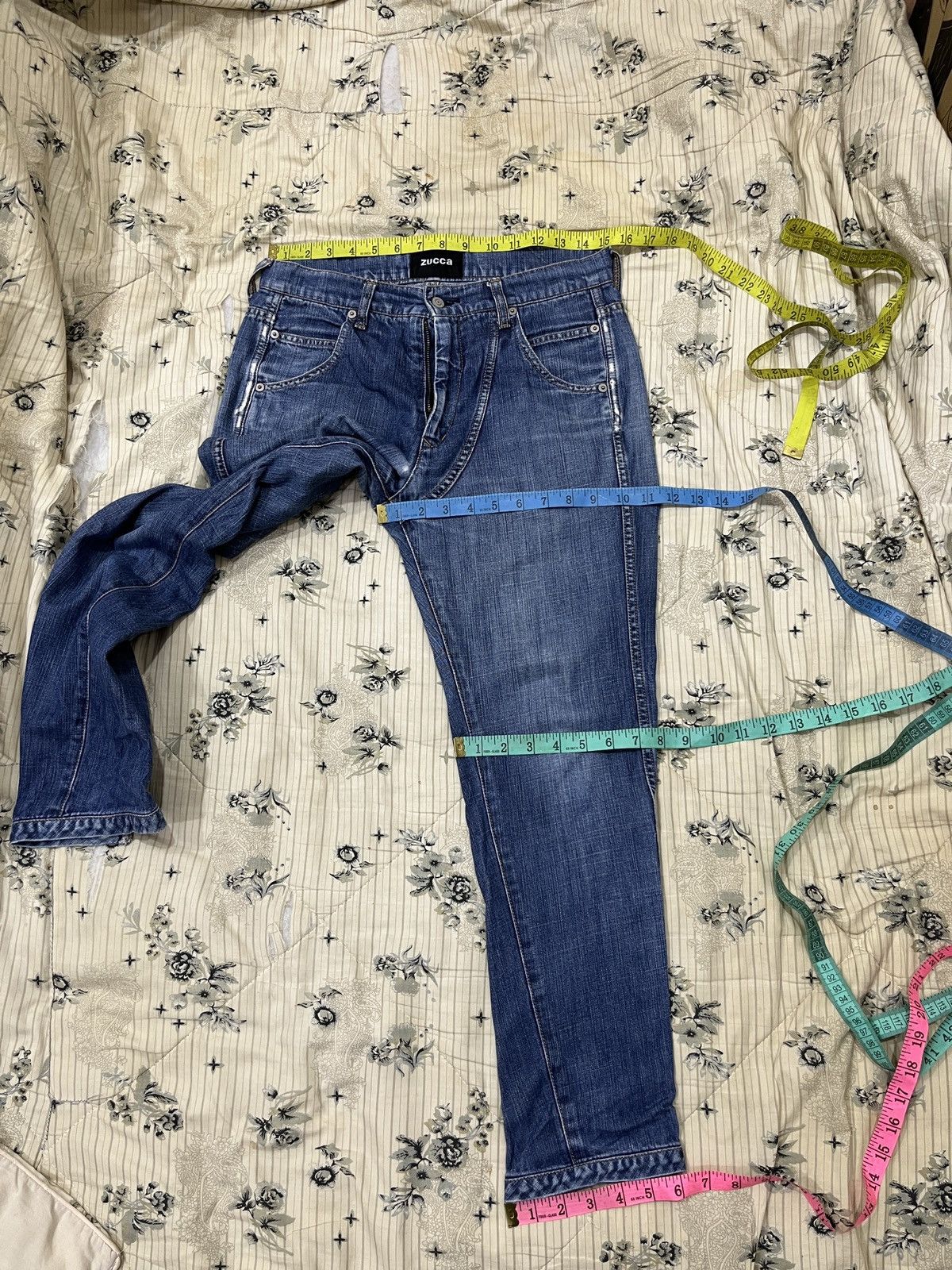 Issey Miyake 🔥🔥🔥HYPE ZUCCA DENIM Size 30" / US 8 / IT 44 - 21 Thumbnail