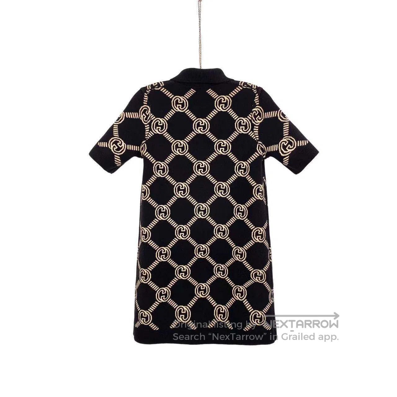 Gucci Guicci Full print double G on both sides of the dress| Size XXS / US 00 / IT 34 - 4 Thumbnail