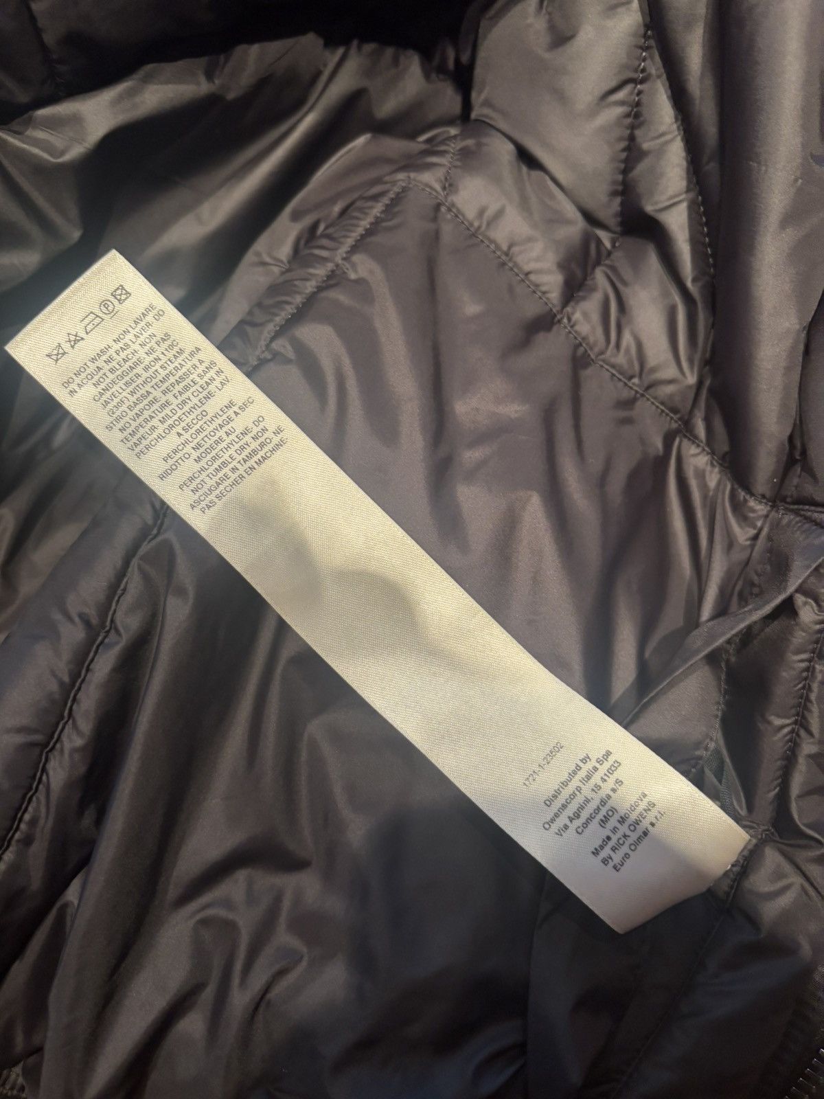 Rick Owens Rick Owens Alice drawstring padded jacket Luxor FW//23 Size US M / EU 48-50 / 2 - 17 Thumbnail
