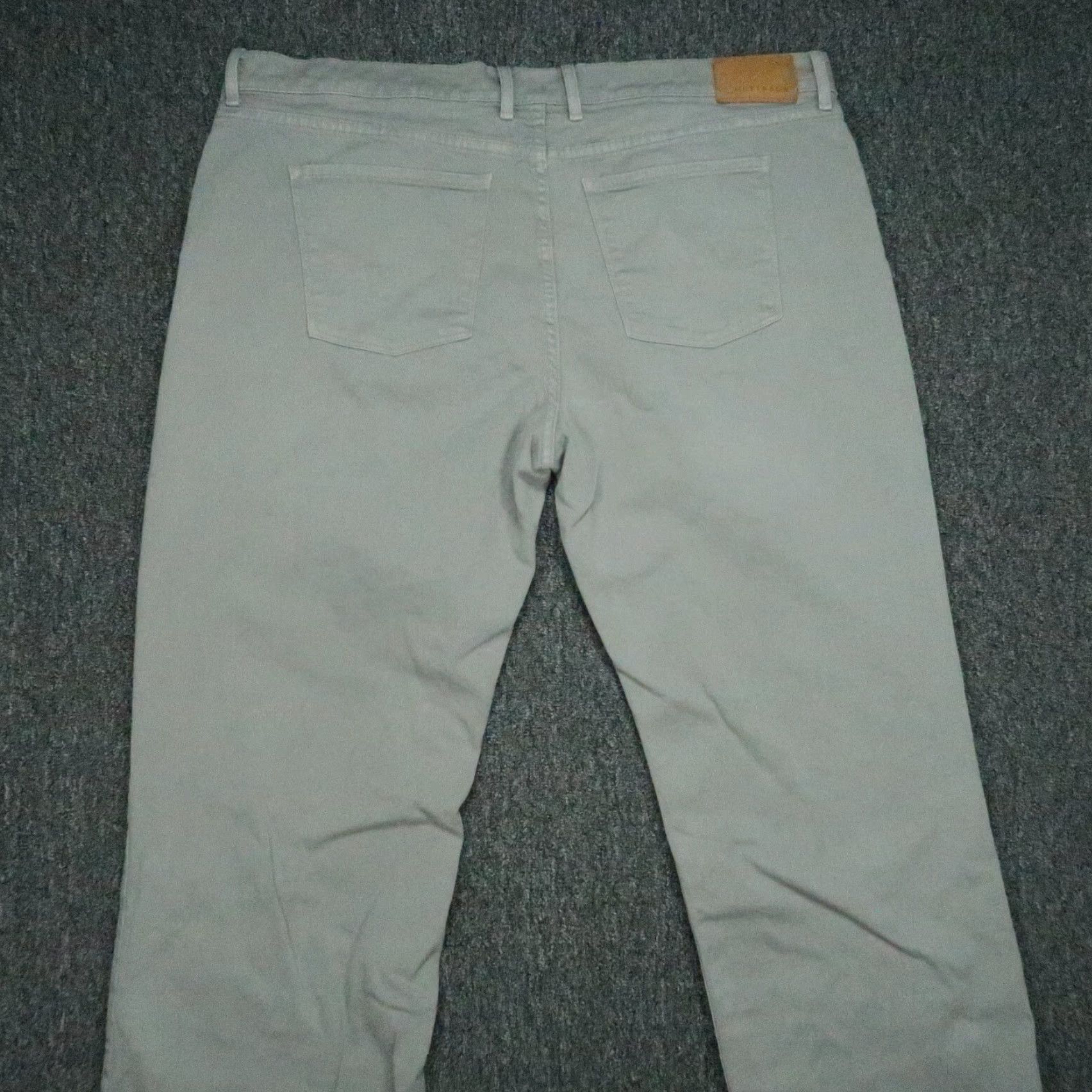 Mott & Bow Mott & Bow Jeans Mens 42x32 Gray Mercer 5 Pocket Straight Stretch Denim Size US 42 / EU 58 - 5 Thumbnail
