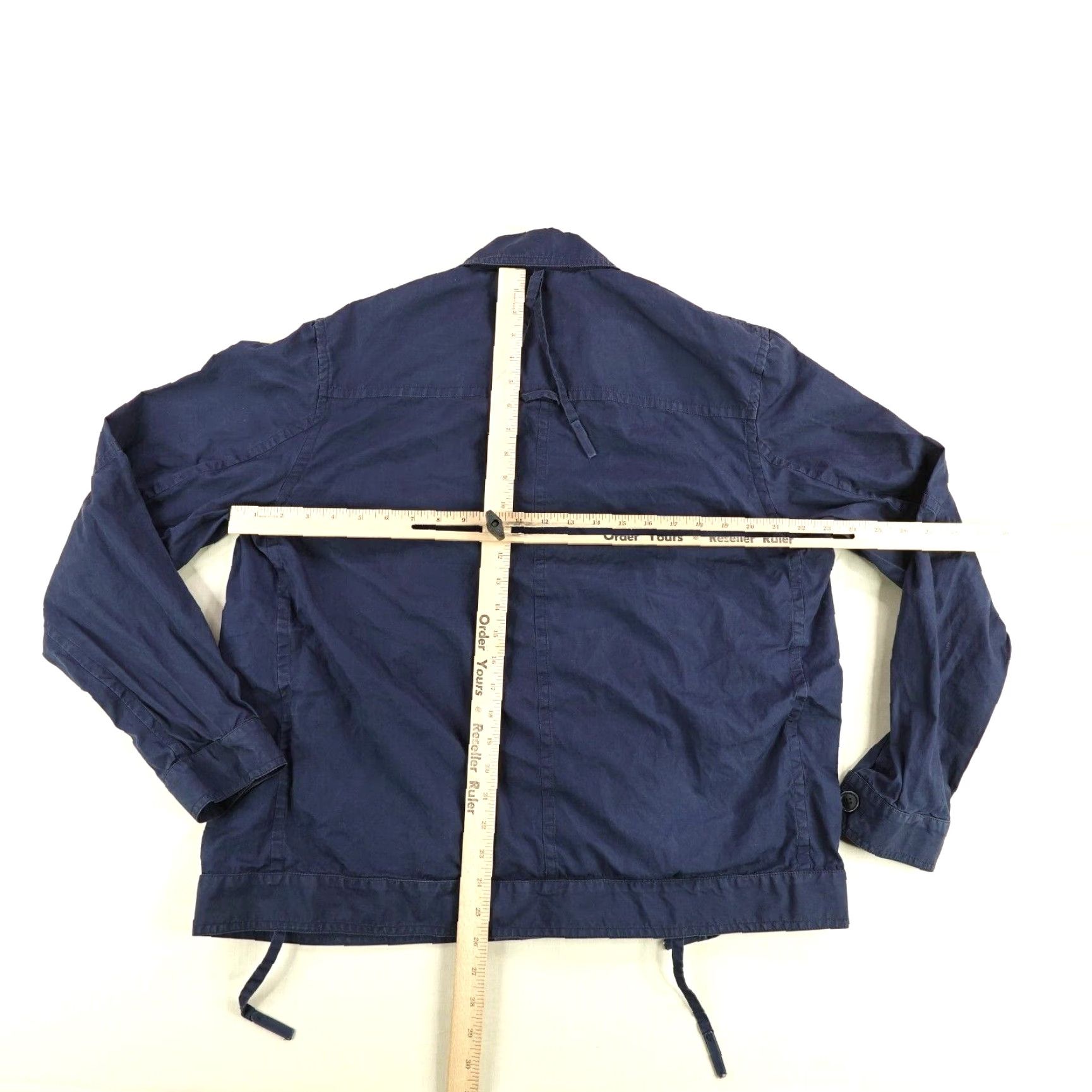 Craig Green VINTAGE Craig Green Jacket Mens XL Blue Lightweight Utility Button Up Coat with Pockets Size US XL / EU 56 / 4 - 5 Thumbnail