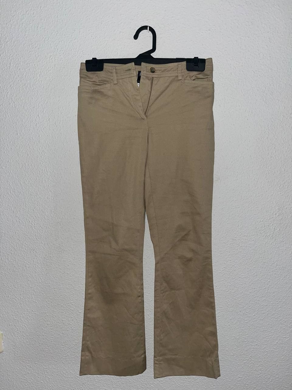 Dolce & Gabbana Vintage Dolce & Gabbana elegant beige flared pants XS Size 25" / US 0 / IT 36 - 2 Thumbnail