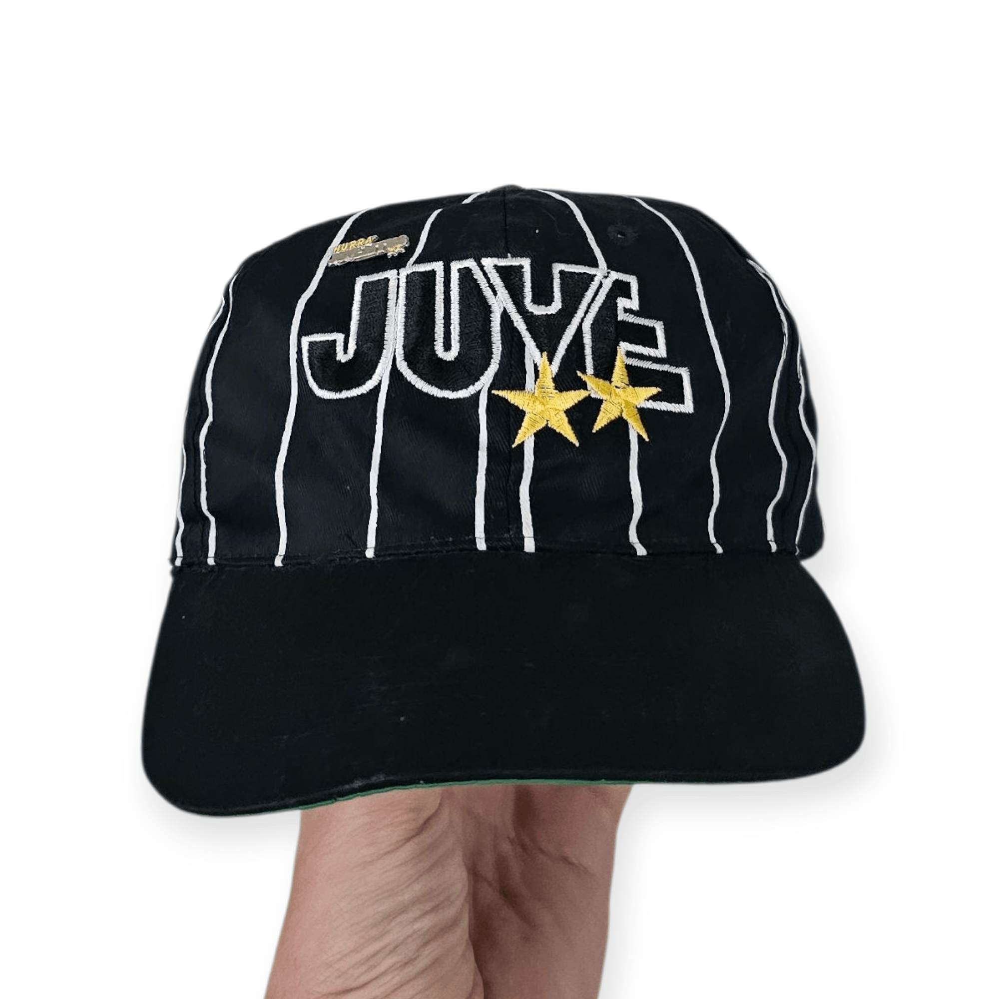 Vintage Juventus Pinstripe 90's Hat Size ONE SIZE - 1 Thumbnail