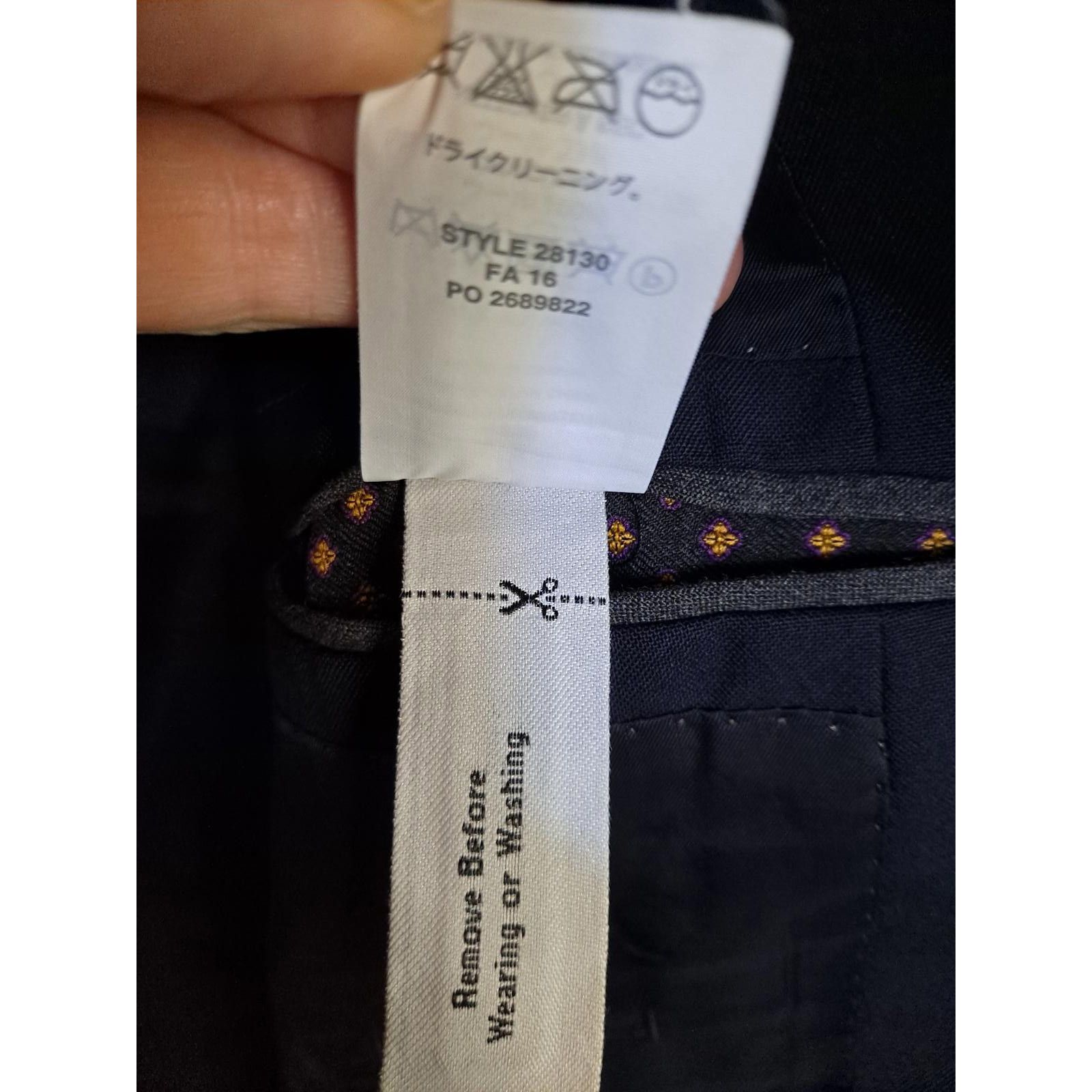 J.Crew J. Crew Blue 2 Button Ludlow Blazer Size 42R Size 42R - 8 Thumbnail