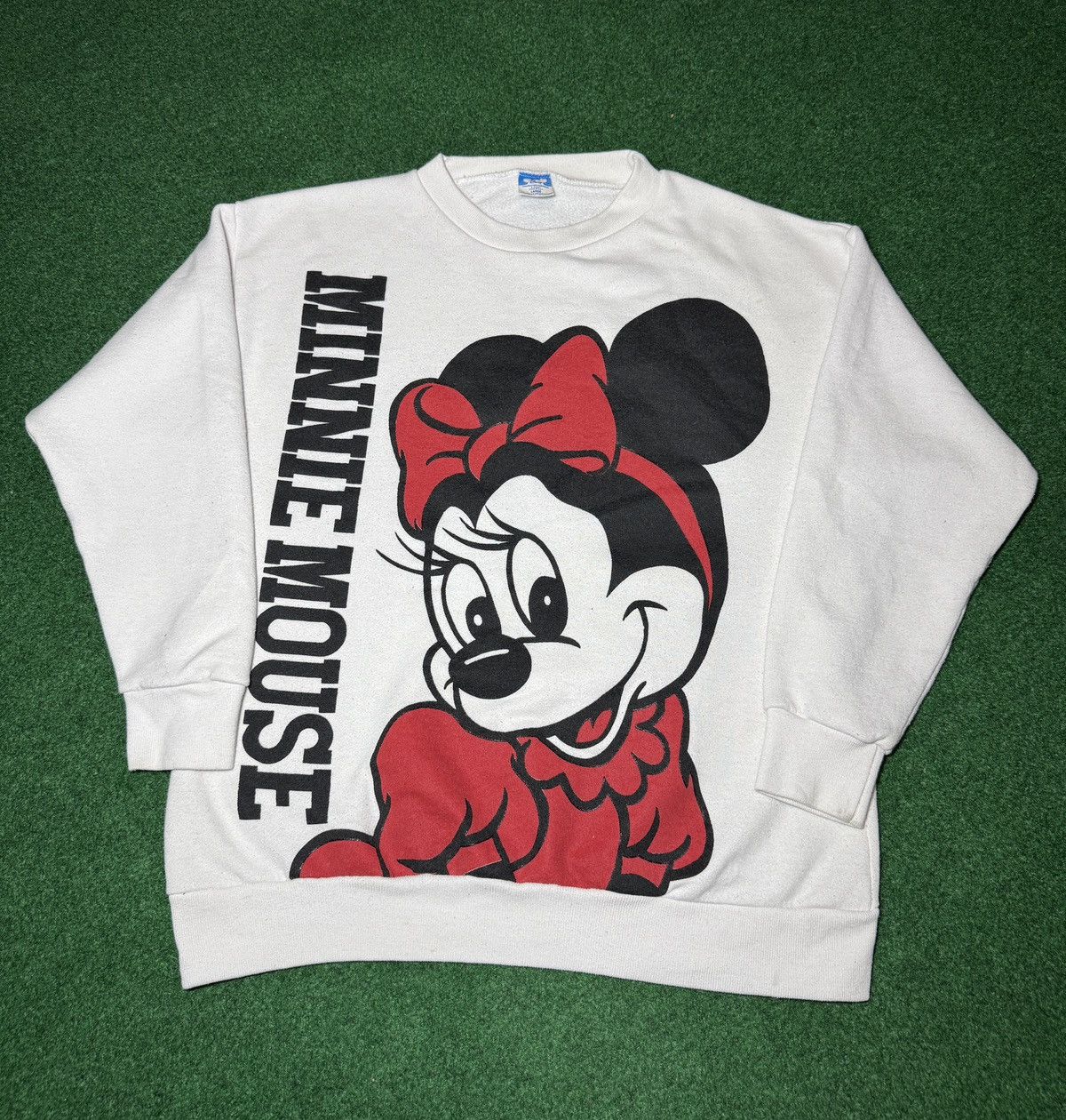 Disney × Vintage Vintage 80s 90s Disney Minnie Mouse Double Sided Sweatshirt Size US L / EU 52-54 / 3 - 1 Thumbnail