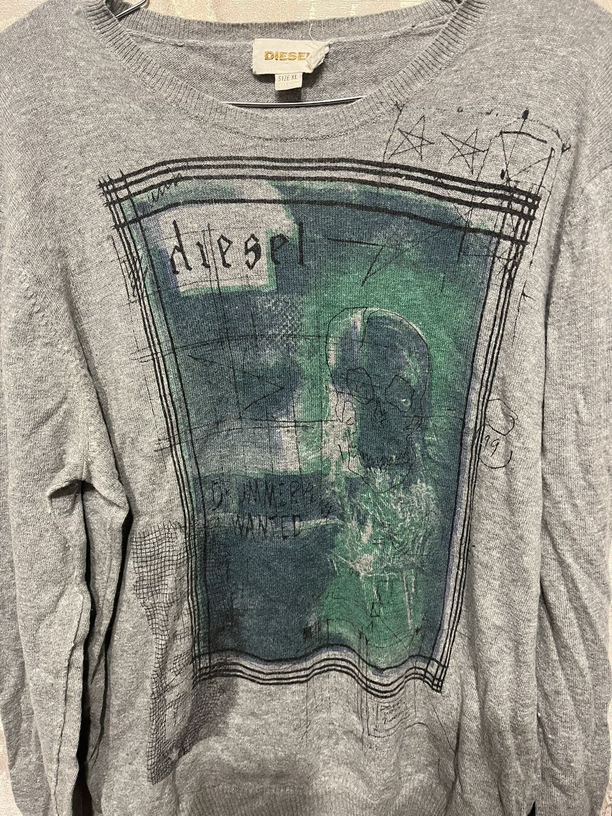Diesel × Japanese Brand × Vintage vintage longsleeve diesel Size US XL / EU 56 / 4 - 2 Thumbnail