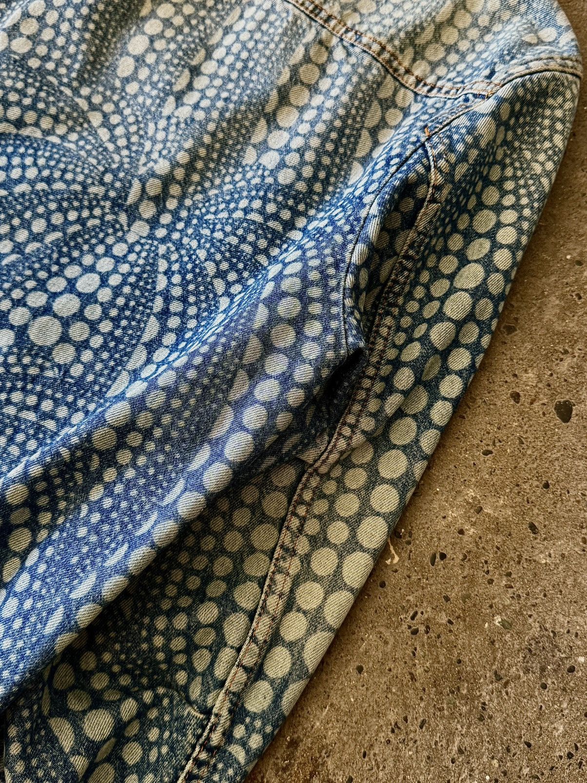 Louis Vuitton × Yayoi Kusama Louis Vuitton - Yayoi Kusama - Pumpkin - Denim Jacket Size US M / EU 48-50 / 2 - 23 Thumbnail