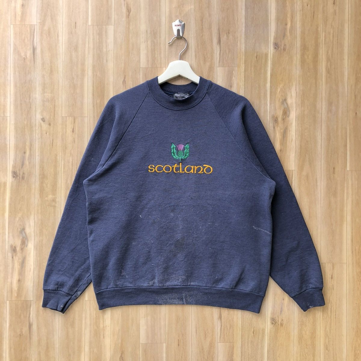 Vintage Vintage Scotland Pullover Sweatshirt Size US L / EU 52-54 / 3 - 1 Thumbnail