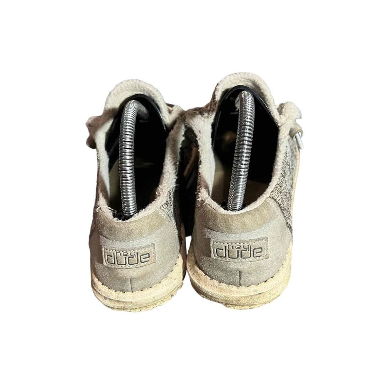 & Other Stories Hey Dude Wendy Stretch Fog Slip on Casual Shoes Size US 9 / IT 39 - 6 Thumbnail