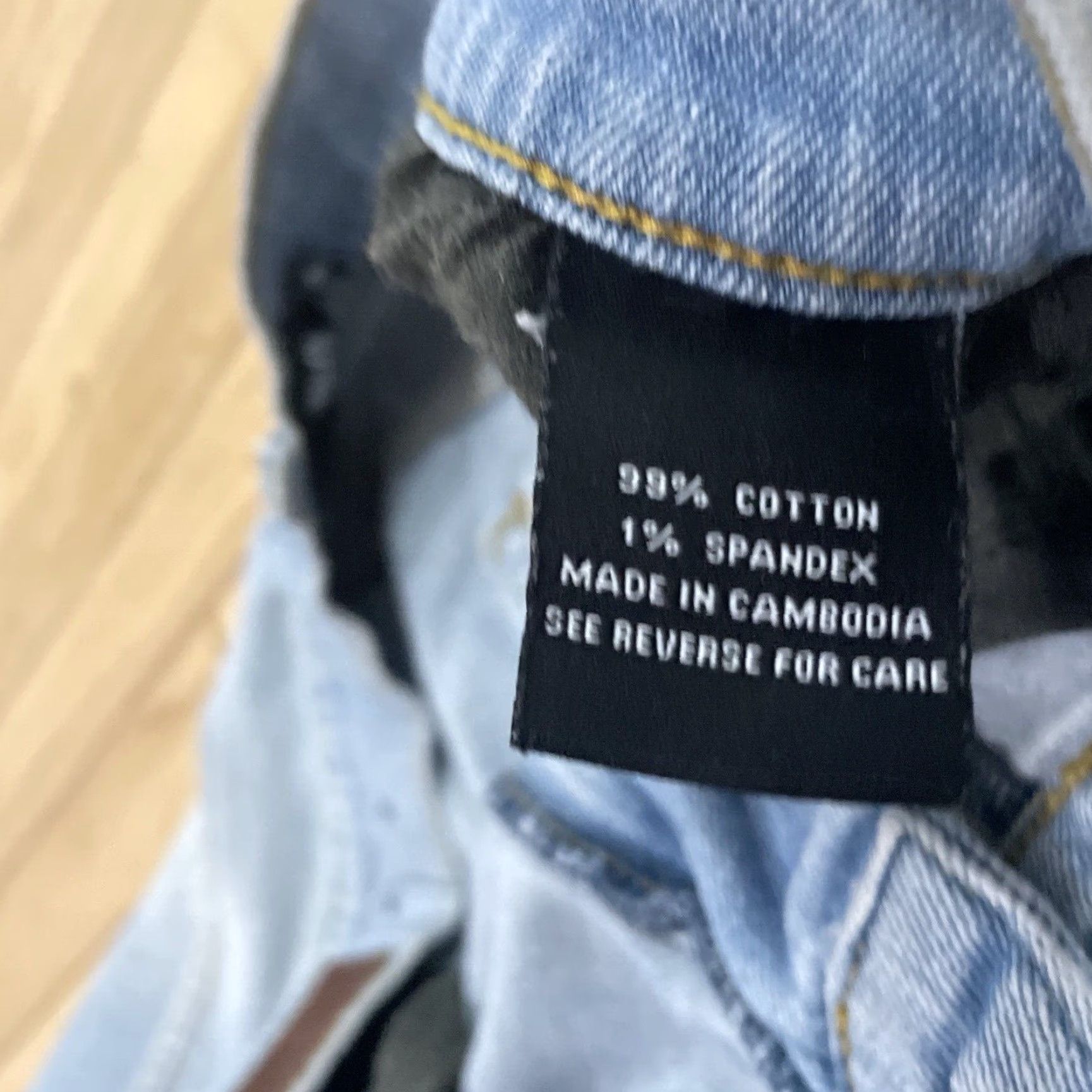 Rsq RSQ Jeans Men 32x32 London Skinny Light Blue Denim Distressed 5-Pocket 32 Inseam Slim Straight"} Size US 32 / EU 48 - 6 Thumbnail