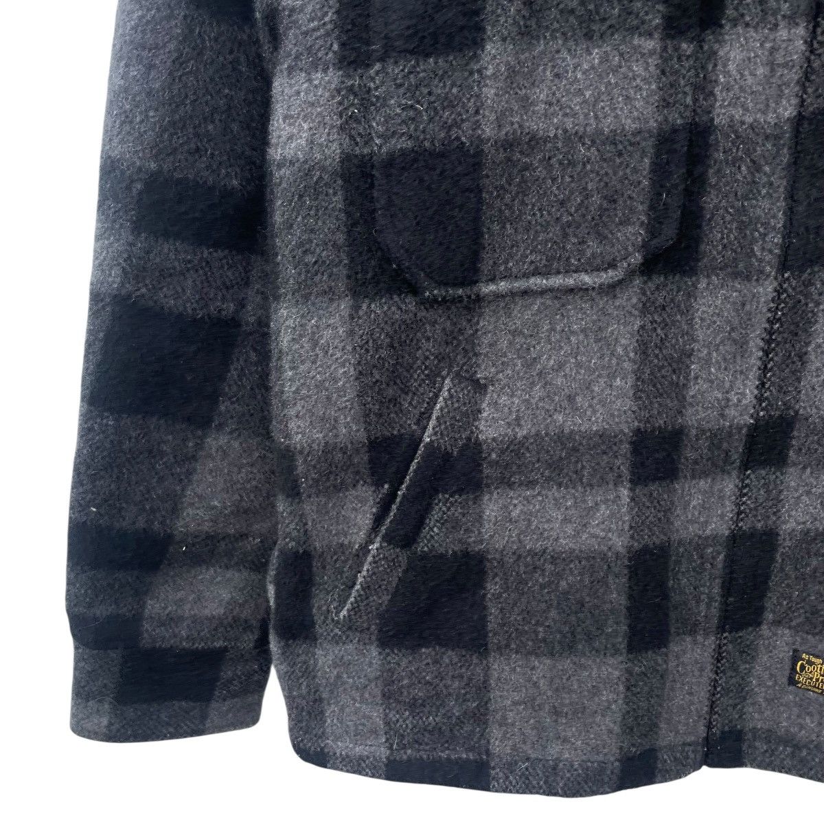 Flannel × Vintage 💥Cotie Production Checked Jacket Shadow Plaid Size US M / EU 48-50 / 2 - 4 Thumbnail