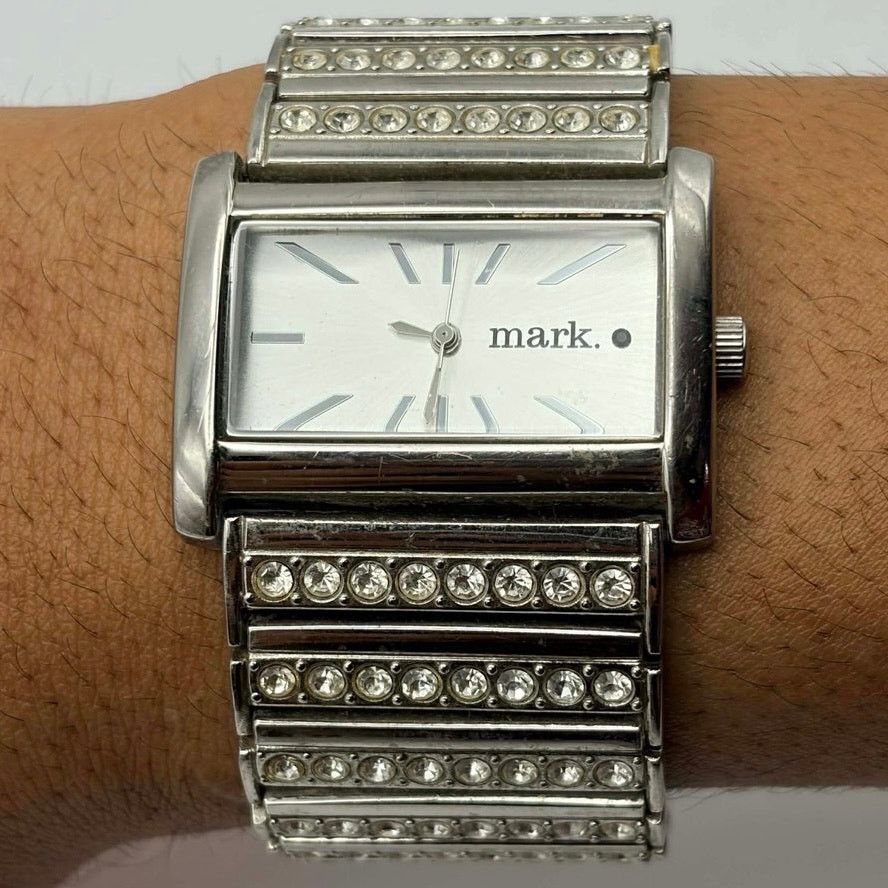 Other Silver Crystal Mark Watch. Size ONE SIZE - 1 Thumbnail