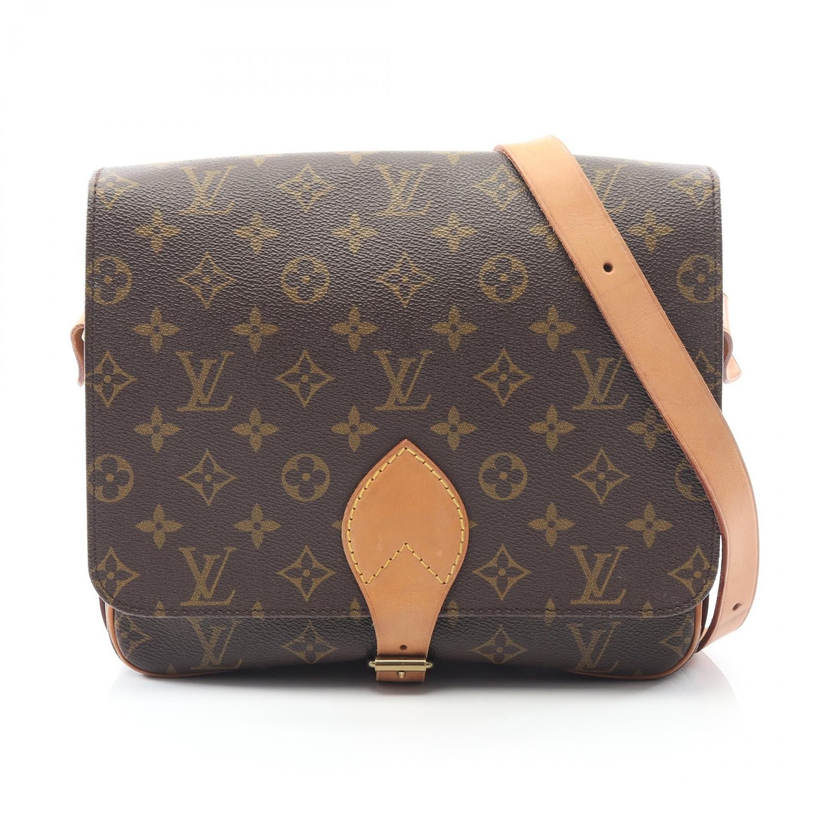 Louis Vuitton Louis Vuitton Louis Vuitton Cartouchiere GM Monogram Shoulder Bag Textile Shoulder Bag M51252 DUTY FREE for USA Size ONE SIZE - 1 Thumbnail