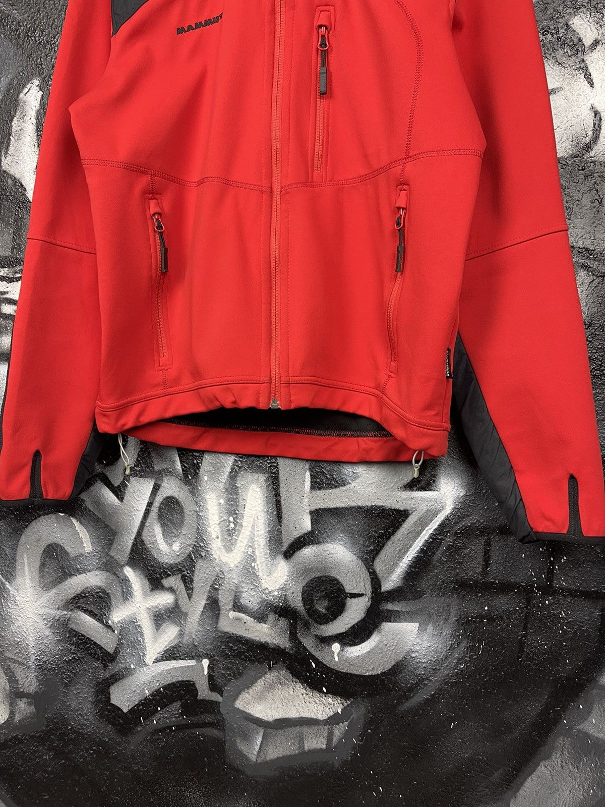 Mammut Mammut Outdoor Red Full Zip Windstoper Jacket Men’s Size Large Size US L / EU 52-54 / 3 - 4 Thumbnail
