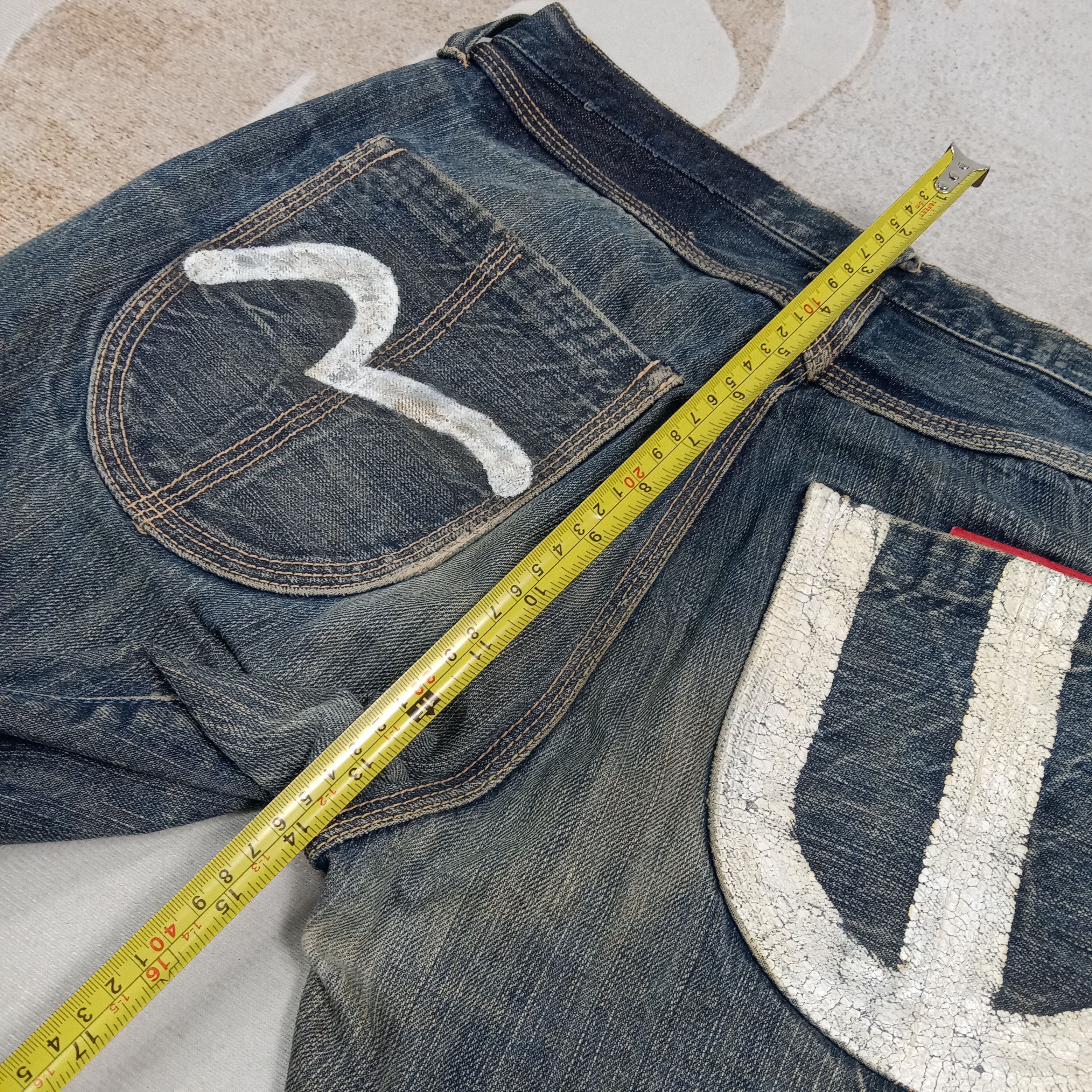Evisu Evisu Japanese Selvedge Daicock Custom Denim Jeans C272N30 Size US 33 - 11 Thumbnail