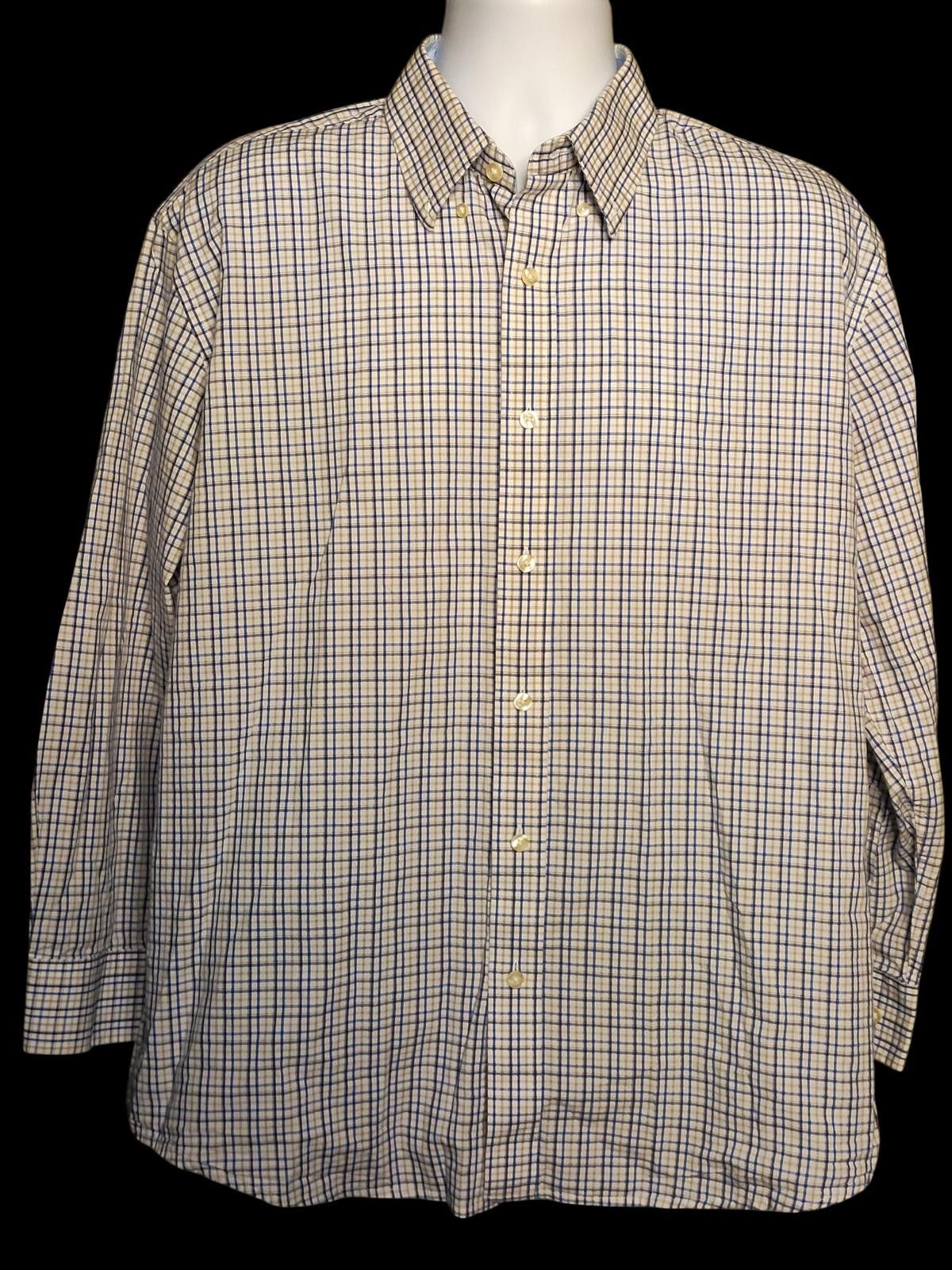 Nautica Nautica Men's Classic Button-Up Checkered Shirt Size 6 1/2 Size US L / EU 52-54 / 3 - 3 Thumbnail