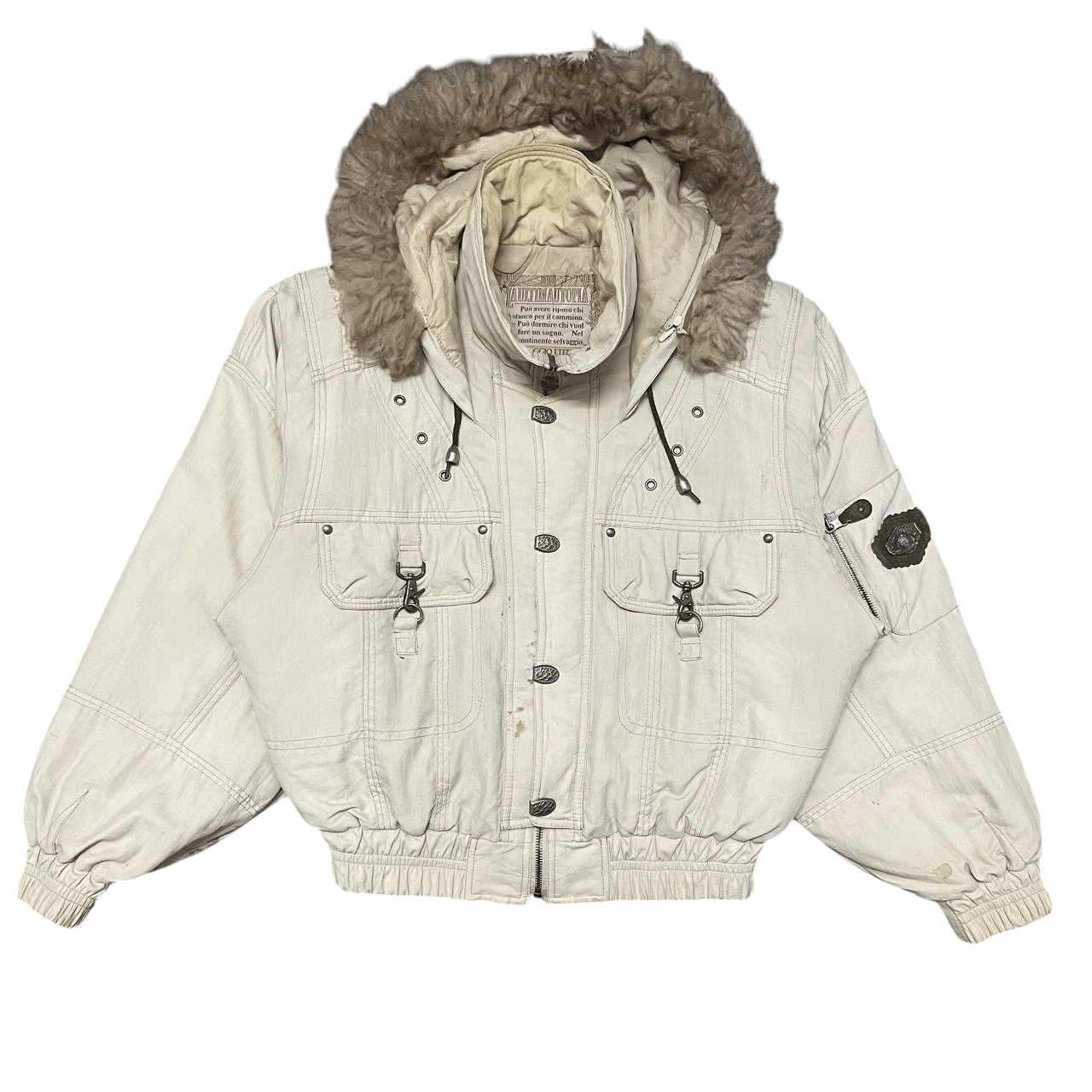 Japanese Brand Vintage 90's Coumayeur Ski Jacket Fur Hood Size US M / EU 48-50 / 2 - 1 Thumbnail