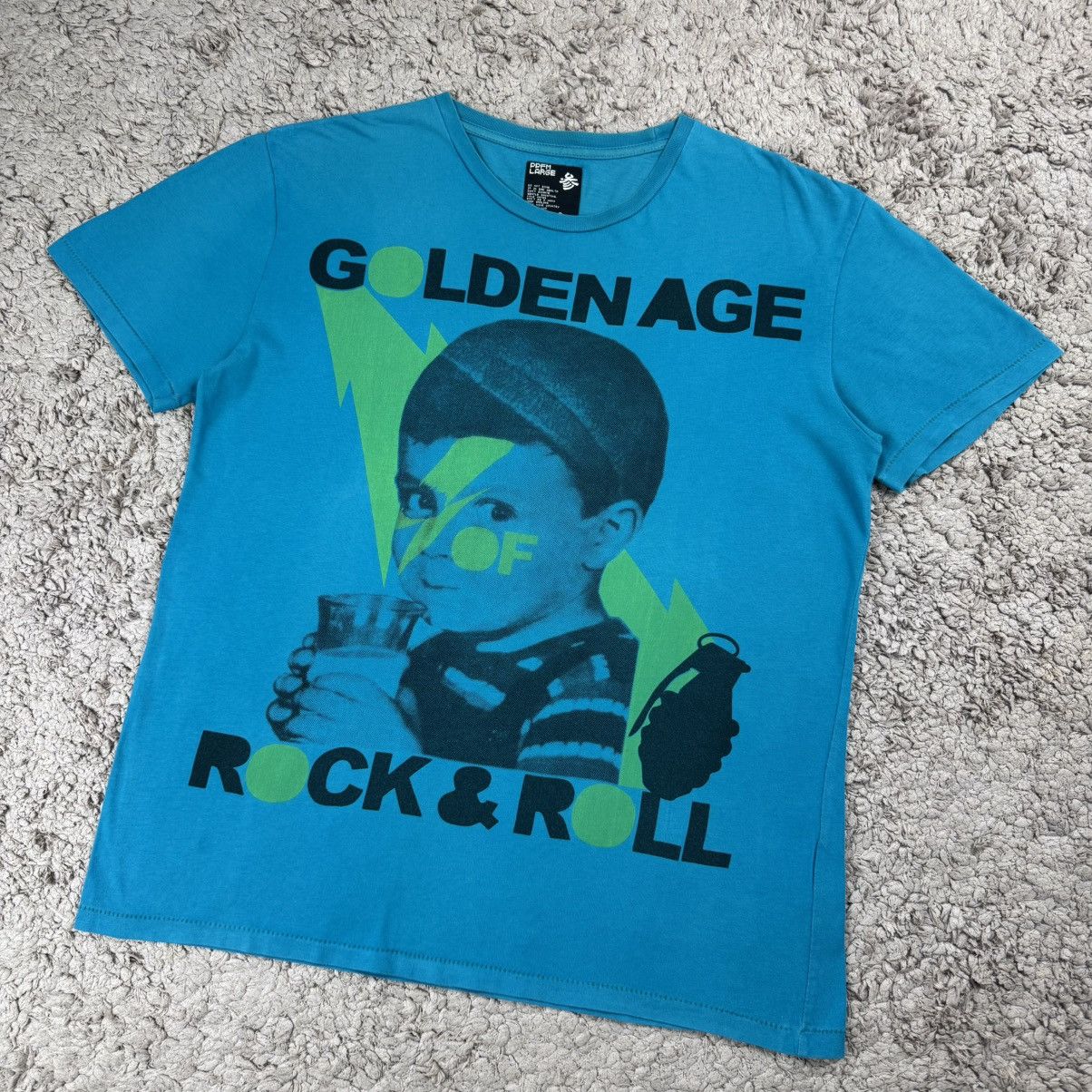 PPFM Vintage PPFM "Golden Age Rock & Roll" Graphic T-shirt Size US L / EU 52-54 / 3 - 4 Thumbnail