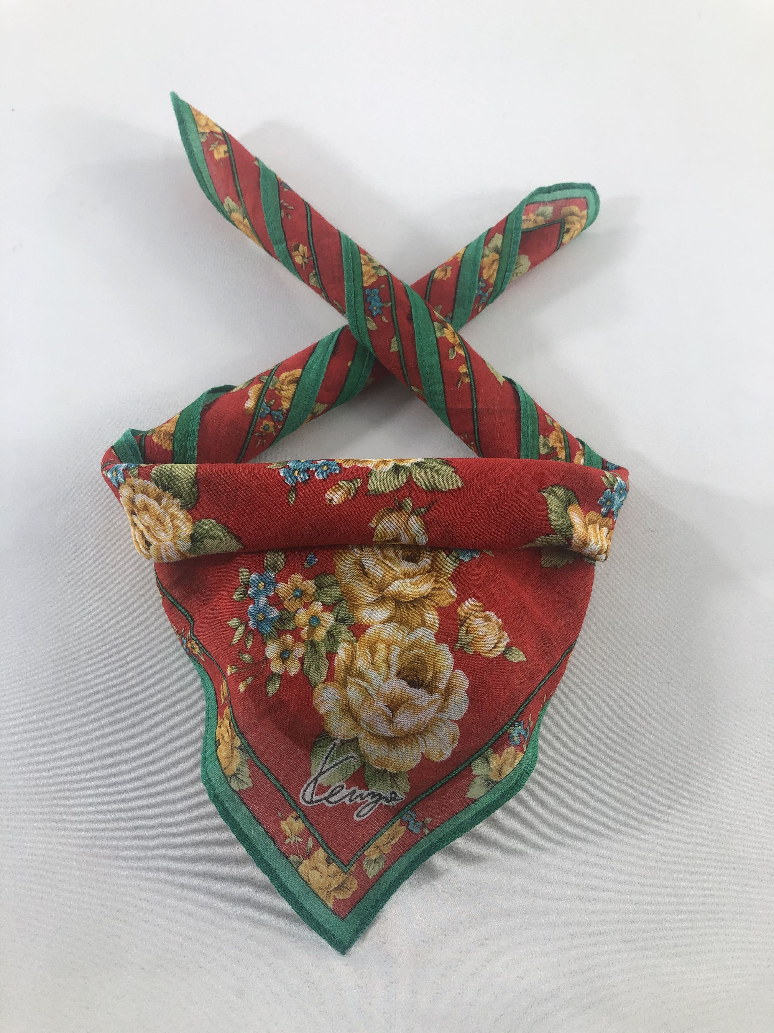 Kenzo × Vintage Kenzo Handkerchief / Bandana / Neckerchief Size ONE SIZE - 2 Thumbnail