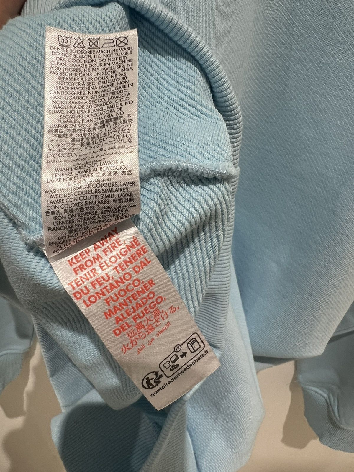 Casablanca Casablanca Tennis Club Icon Sweatshirt Light Blue Size L Size US L / EU 52-54 / 3 - 10 Thumbnail