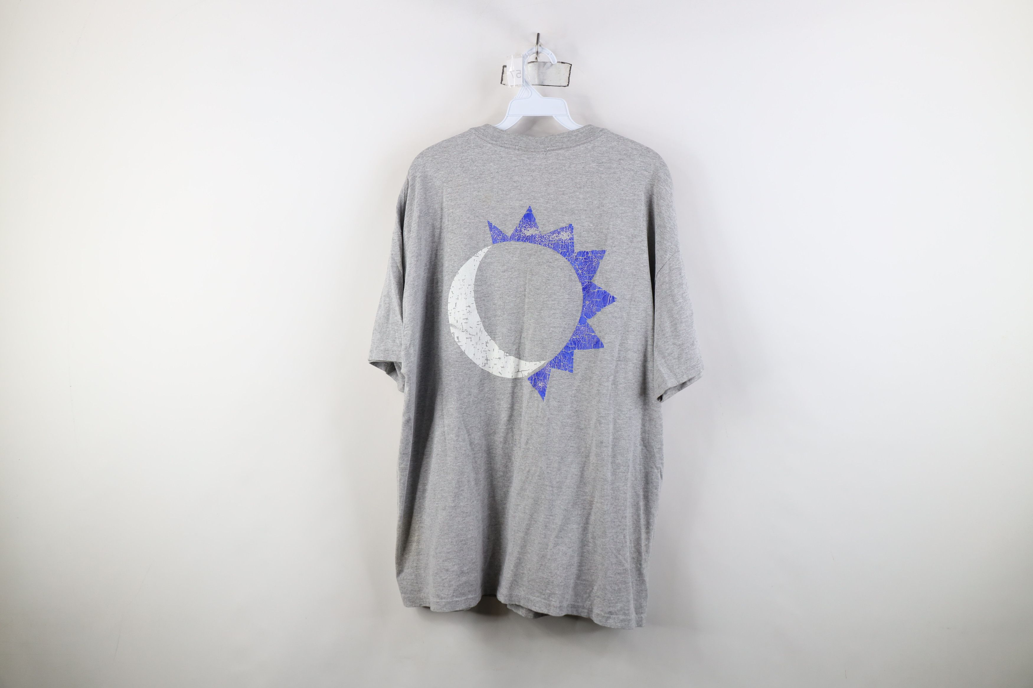 Marlboro Vintage 90s Marlboro Moon Sun Pocket T-Shirt Heather Gray Size US XL / EU 56 / 4 - 13 Thumbnail