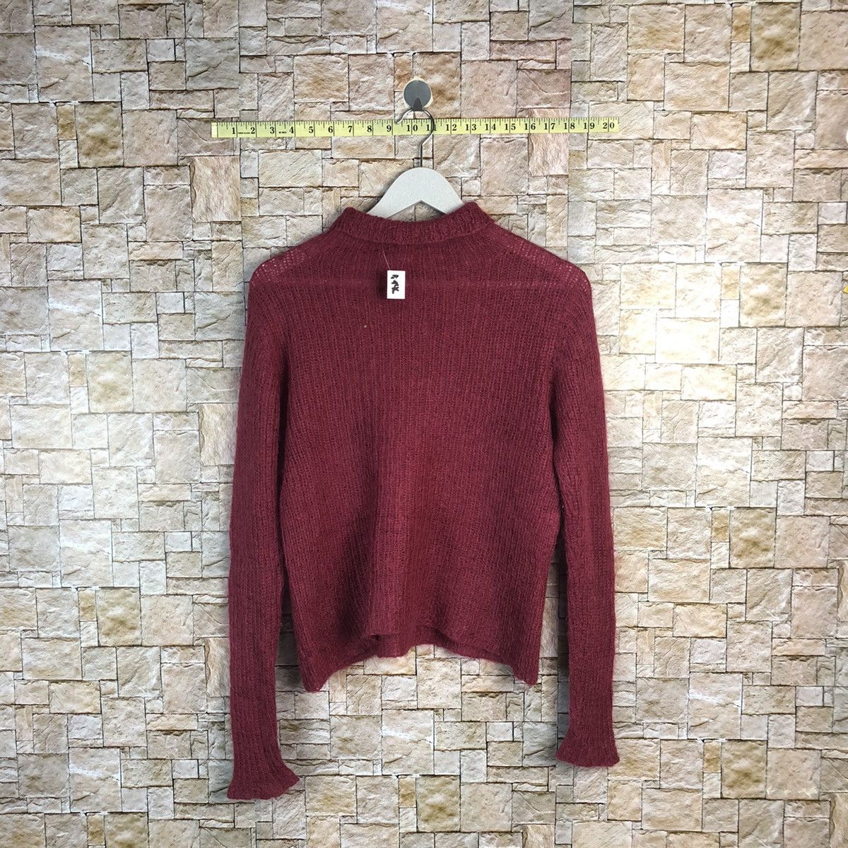 Homespun Knitwear × Japanese Brand Japanese Brand Marron Knitwear crop top vintage #A946 Size M / US 6-8 / IT 42-44 - 10 Thumbnail