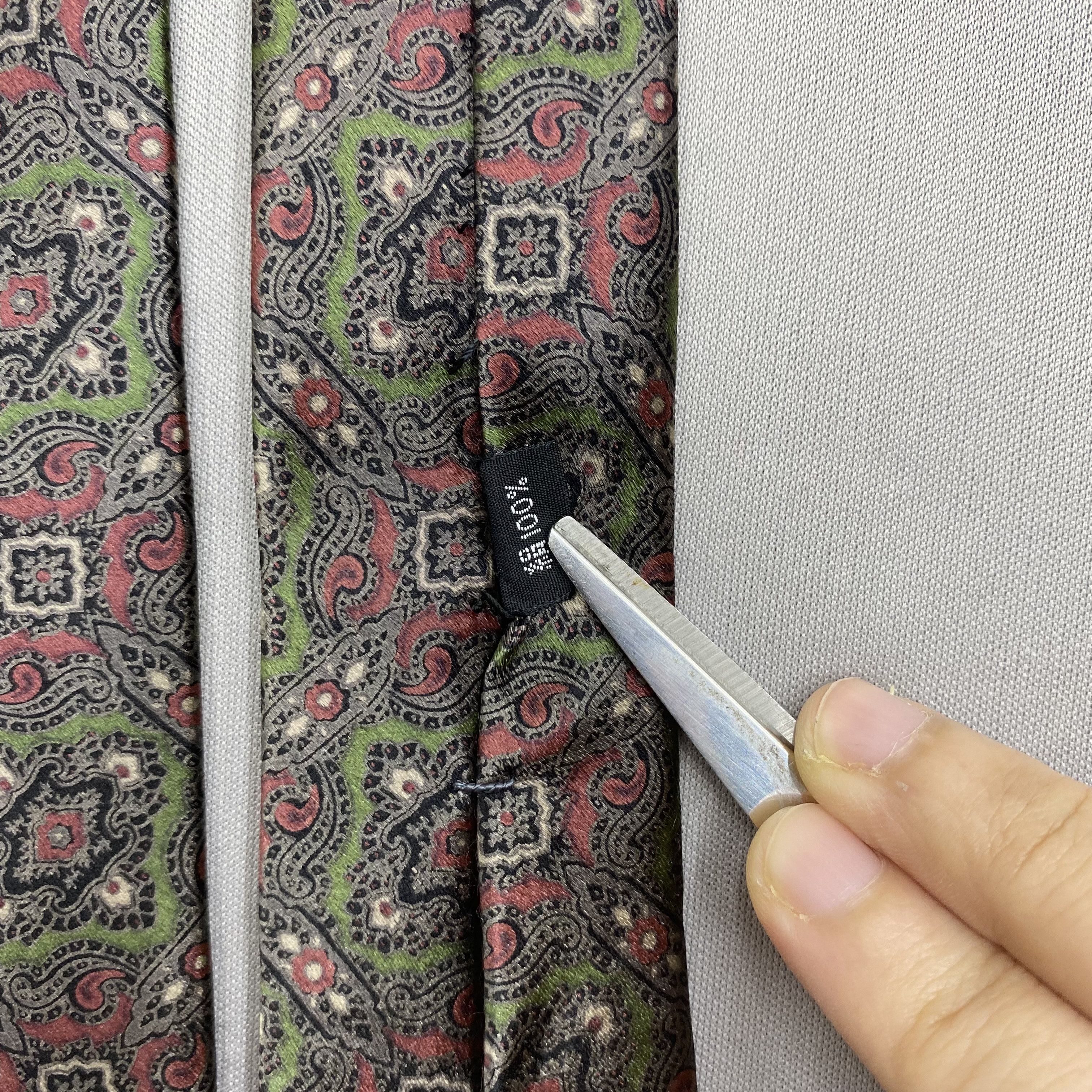 Japanese Brand Vintage Christian Dior SILK Necktie Cravate Pure Silk Size ONE SIZE - 7 Thumbnail
