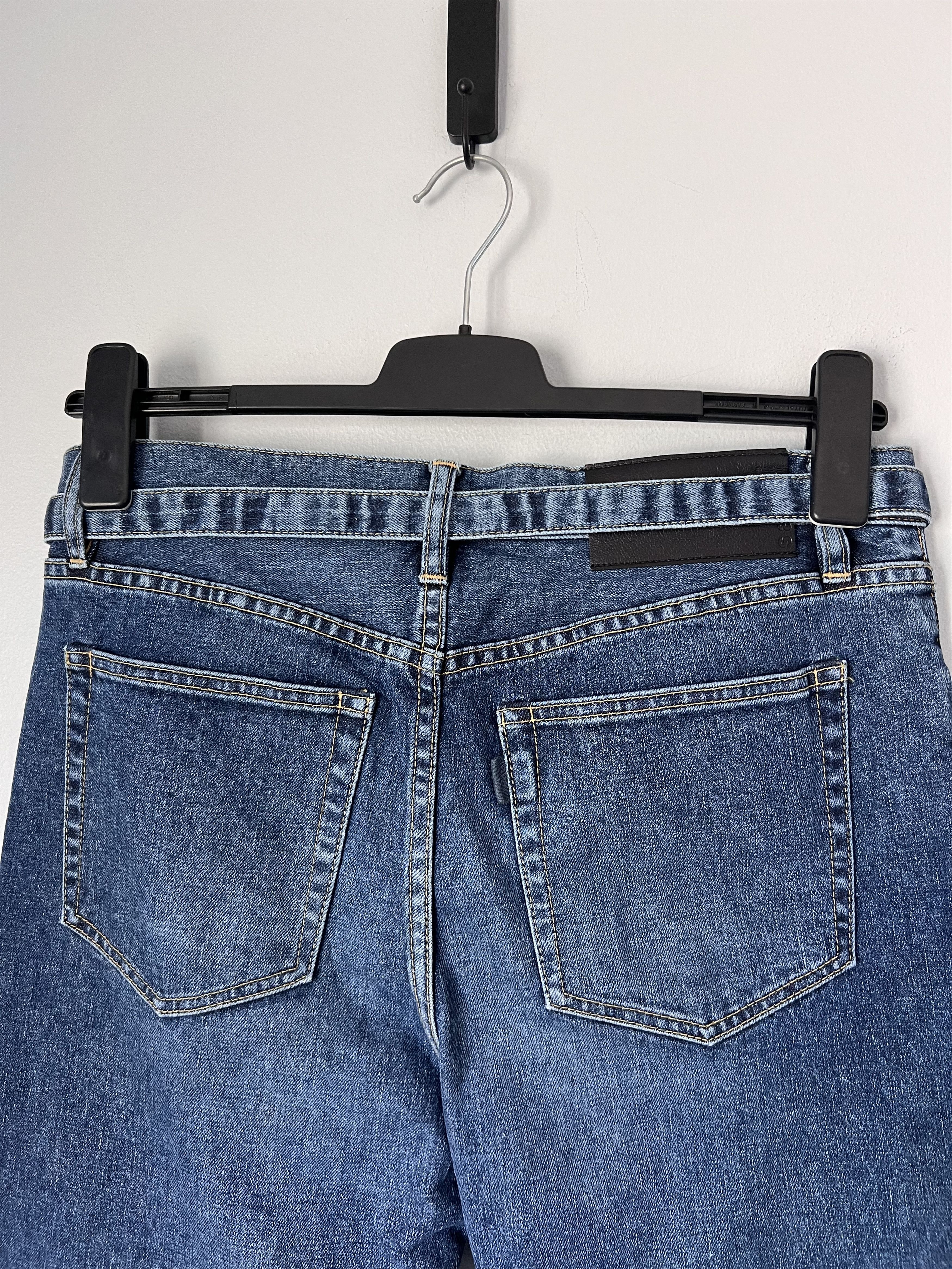 Sacai Sacai Slim Denim Jeans in Blue Size US 33 - 6 Thumbnail