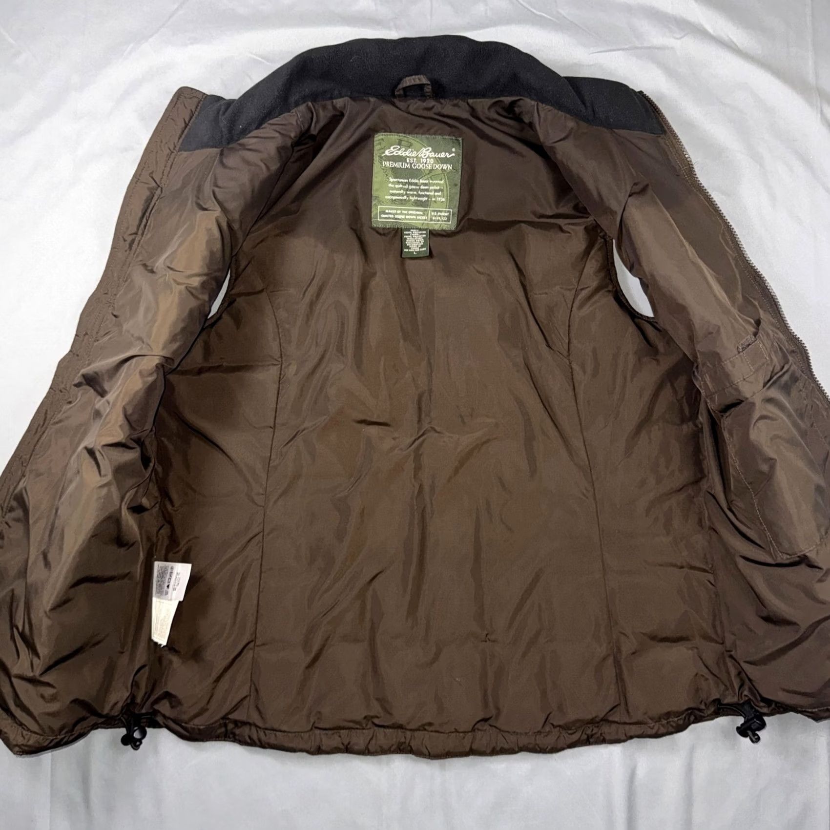 Eddie Bauer Eddie Bauer Premium Goose Down Quilted Puffer Vest Brown Size L Women’s Size L / US 10 / IT 46 - 5 Thumbnail