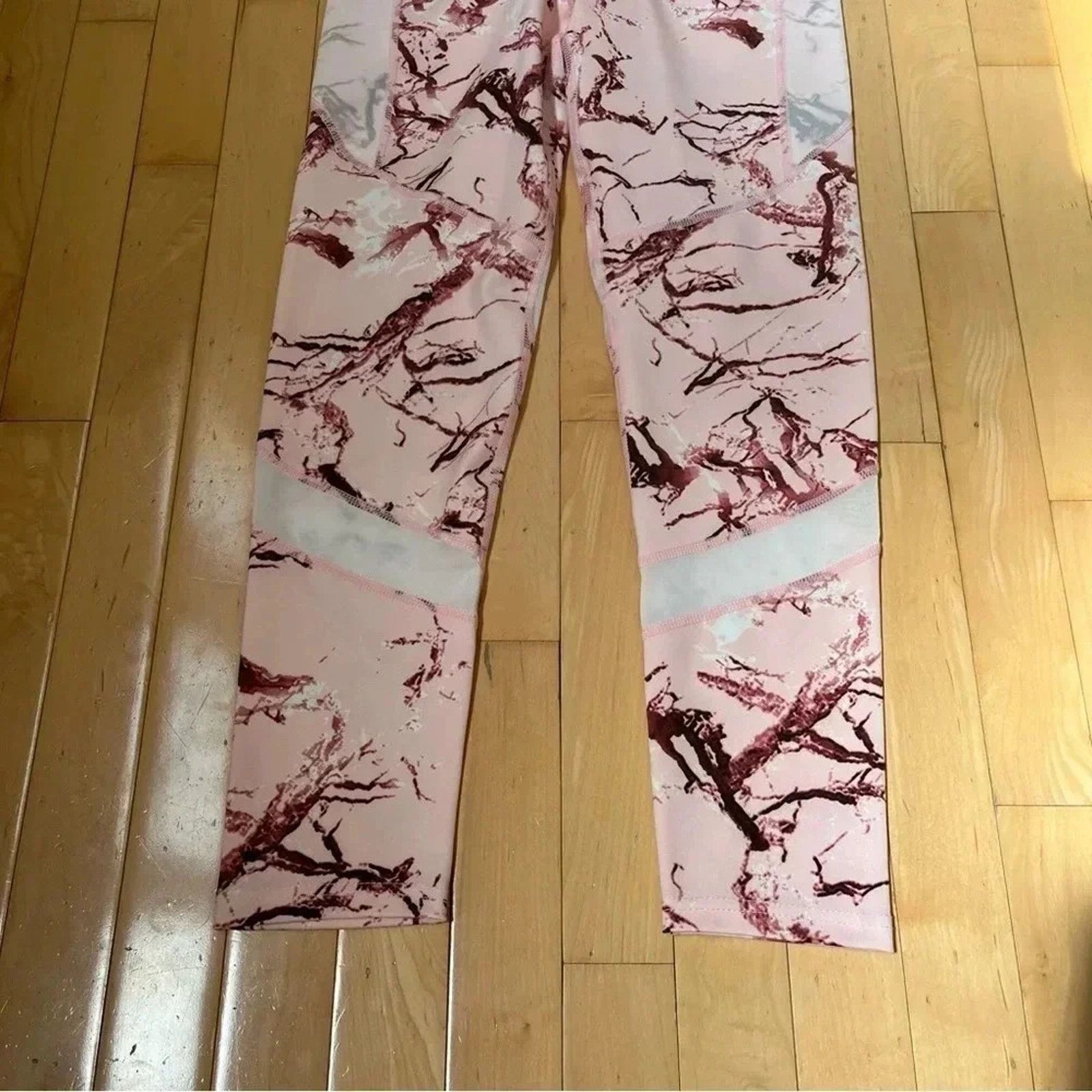 Other BSP Better Sports Performance Pink Camouflage Leggings sz M Size 28" / US 6 / IT 42 - 3 Thumbnail