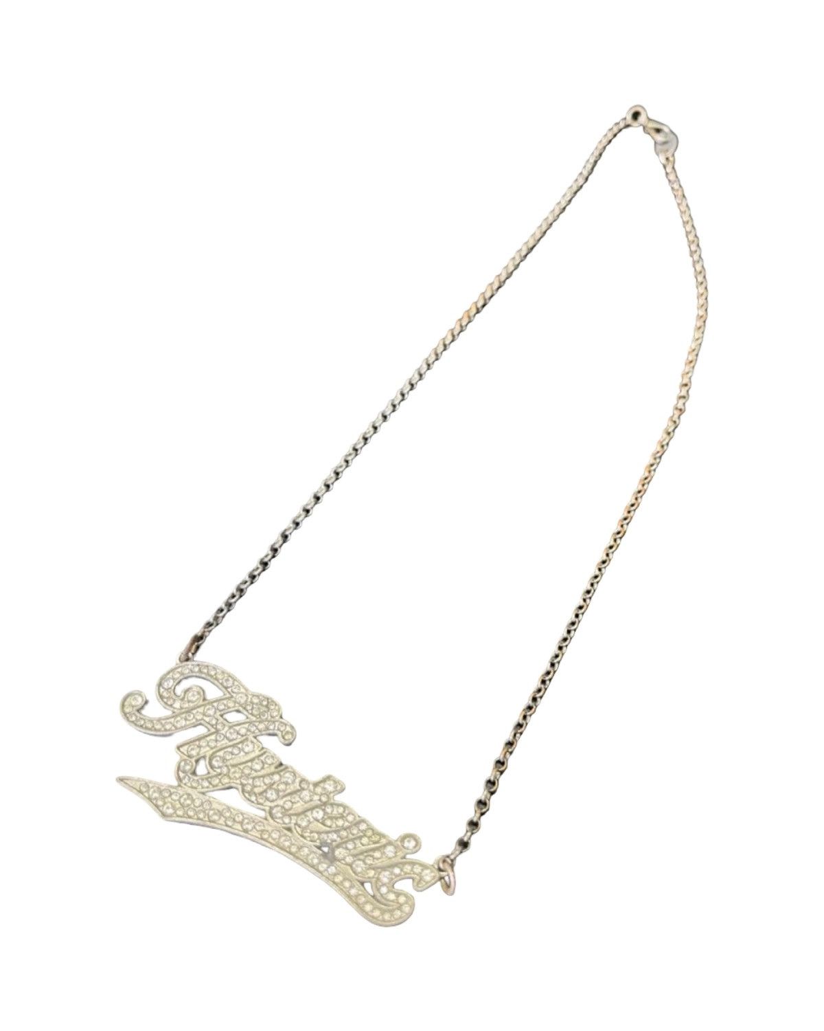 Hysteric Glamour Plated Rhine Stone Necklace Size ONE SIZE - 2 Thumbnail
