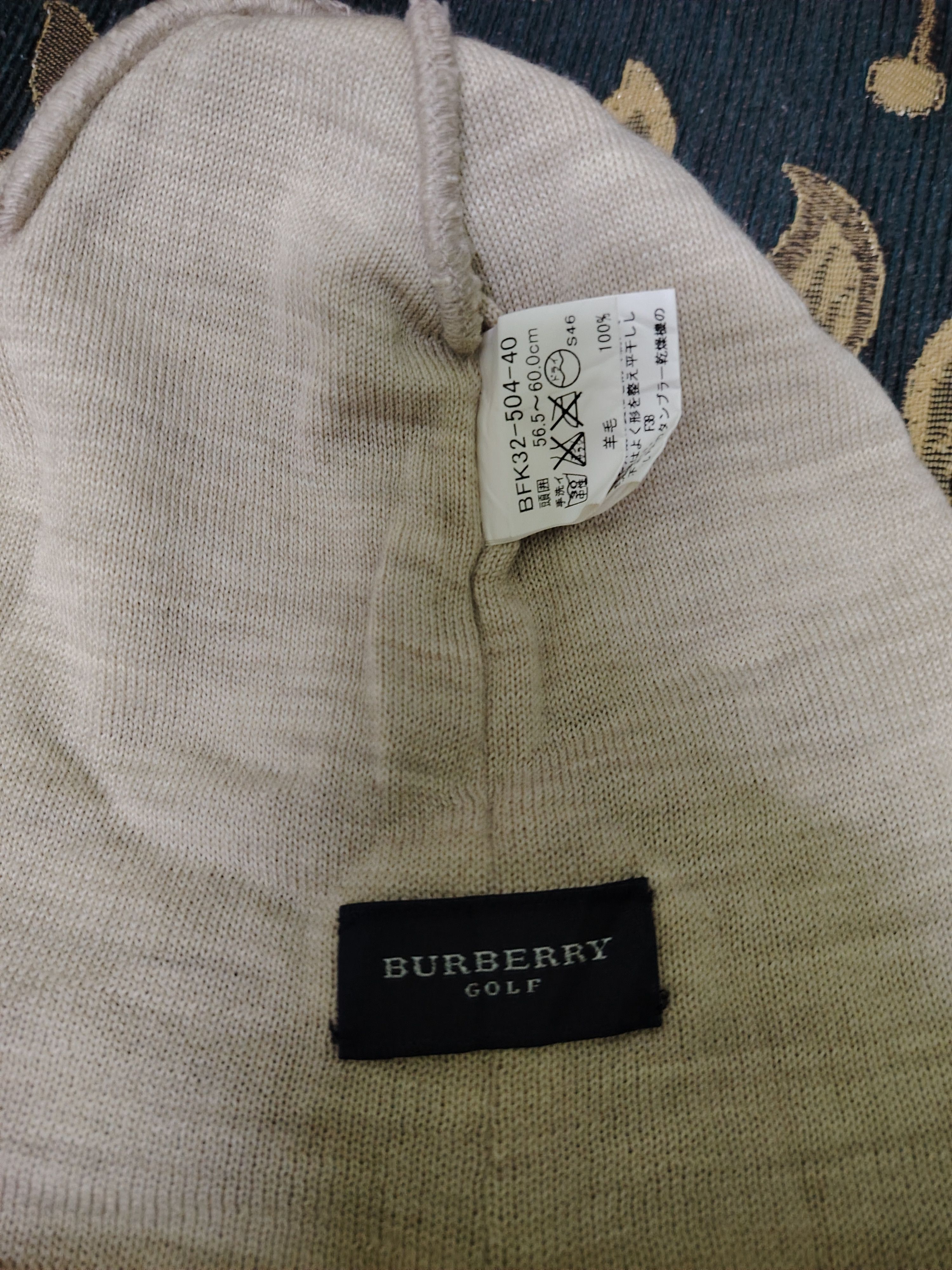 Burberry Burberry Golf Japan Distressed Style Beanie Hat Size ONE SIZE - 4 Thumbnail
