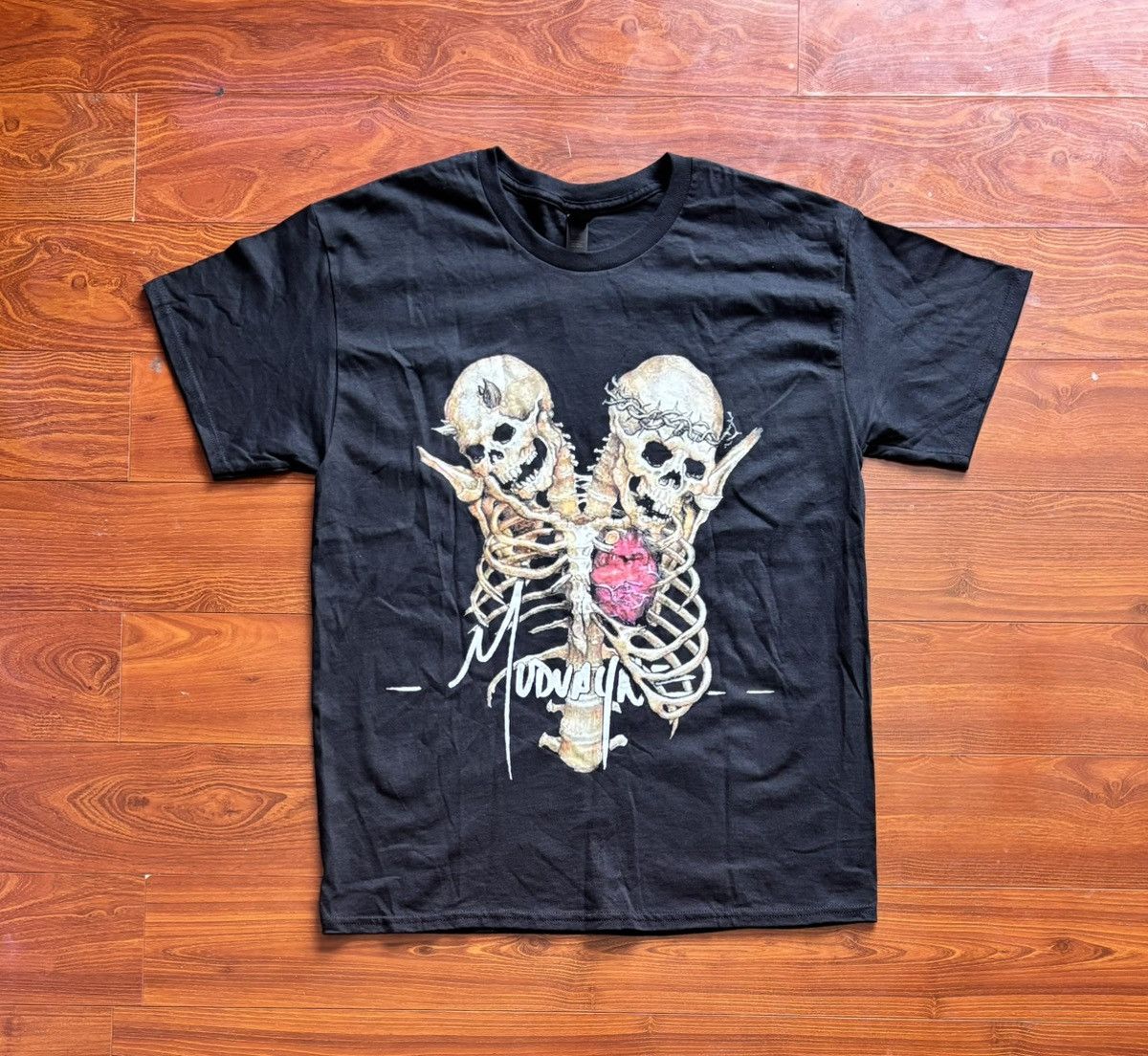 L - Slipknot Vintage 1999 Mudvayne Double Sided Tour Tee
