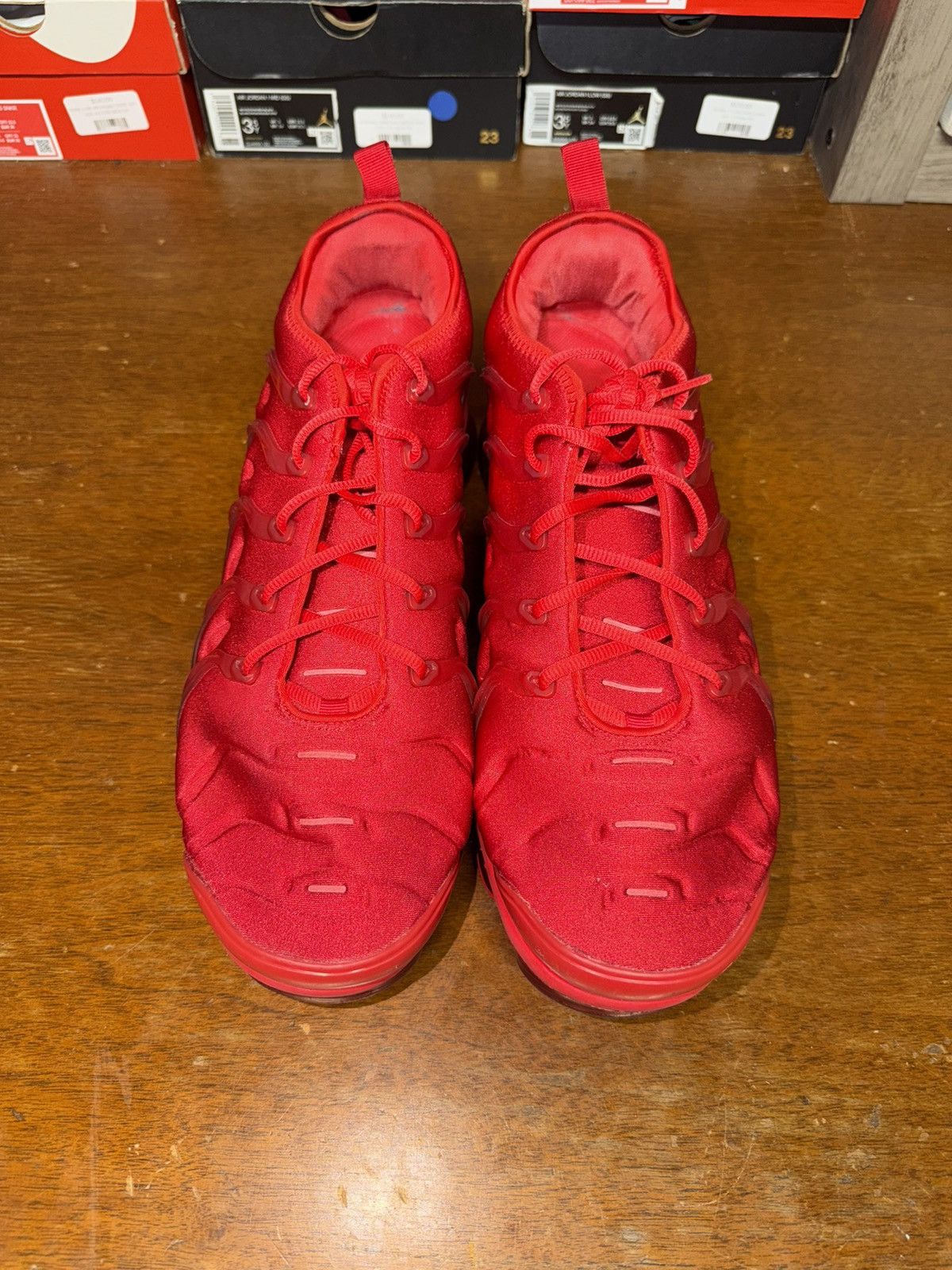 Nike Nike Air VaporMax Plus Triple Red size 14 Size US 14 / EU 47 - 5 Thumbnail