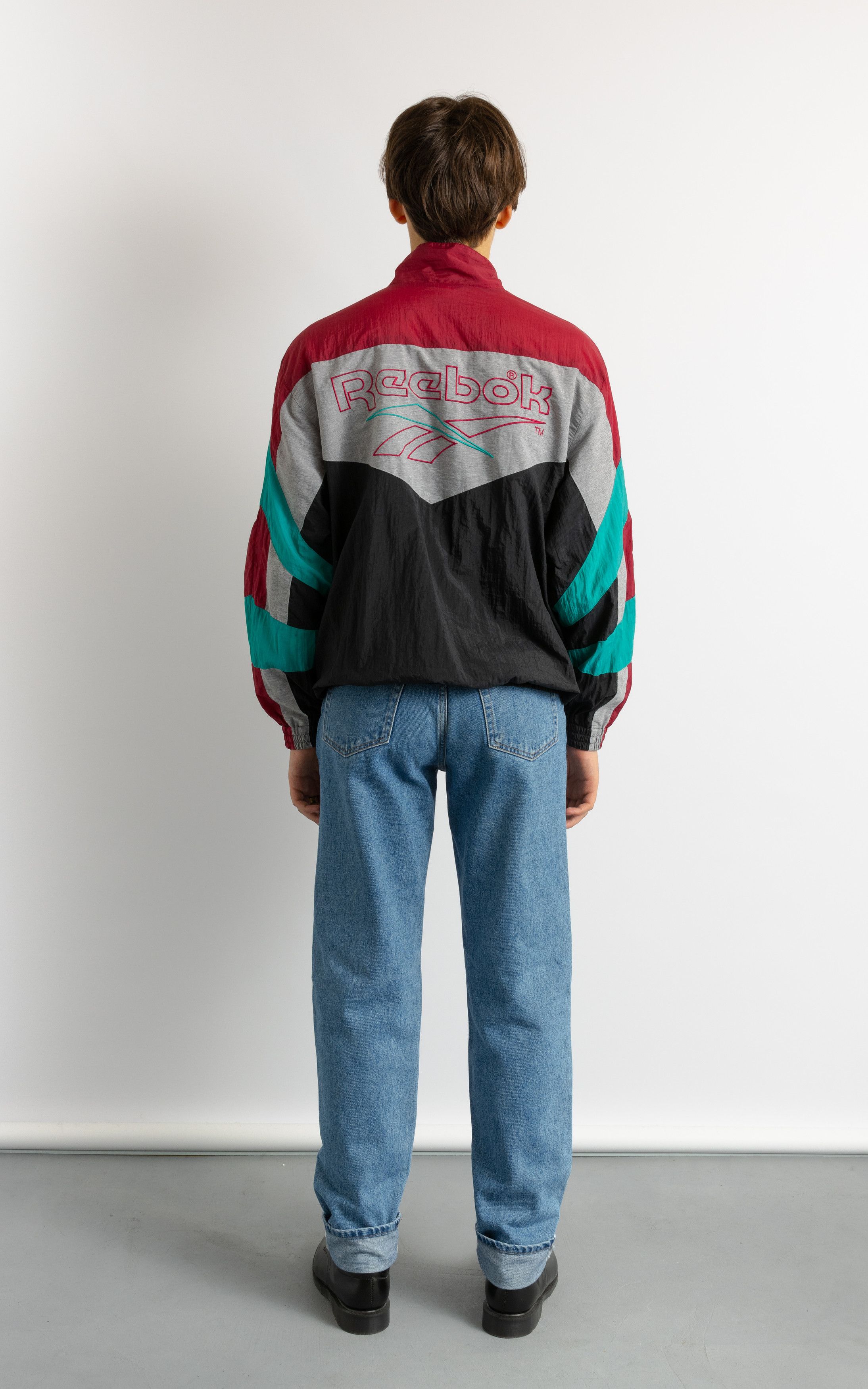 Reebok Reebok Jacket red green authentic jacket 8735 Size US L / EU 52-54 / 3 - 6 Thumbnail