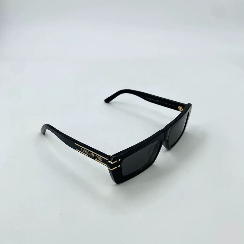 Dior Dior Size 54Black logo gold square frame sunglasses size Size ONE SIZE - 2 Thumbnail