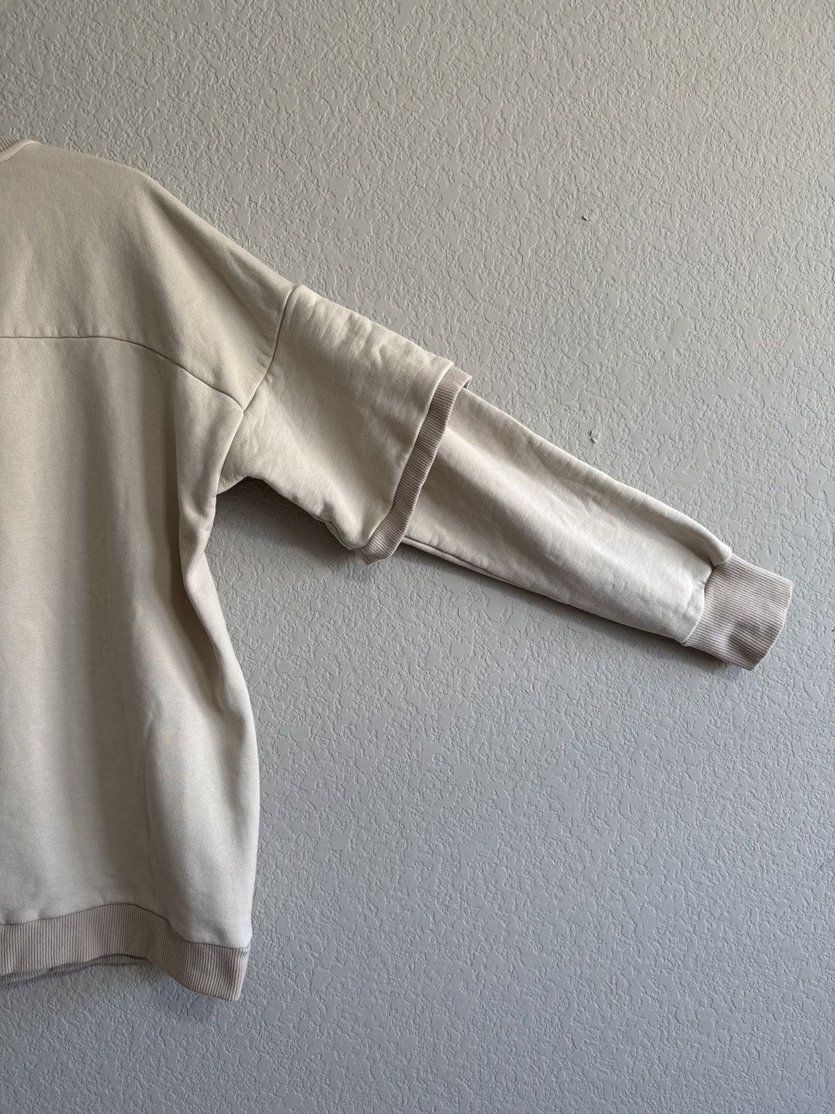 Templa Templa Beige Layered Sweatshirt Size US L / EU 52-54 / 3 - 6 Thumbnail