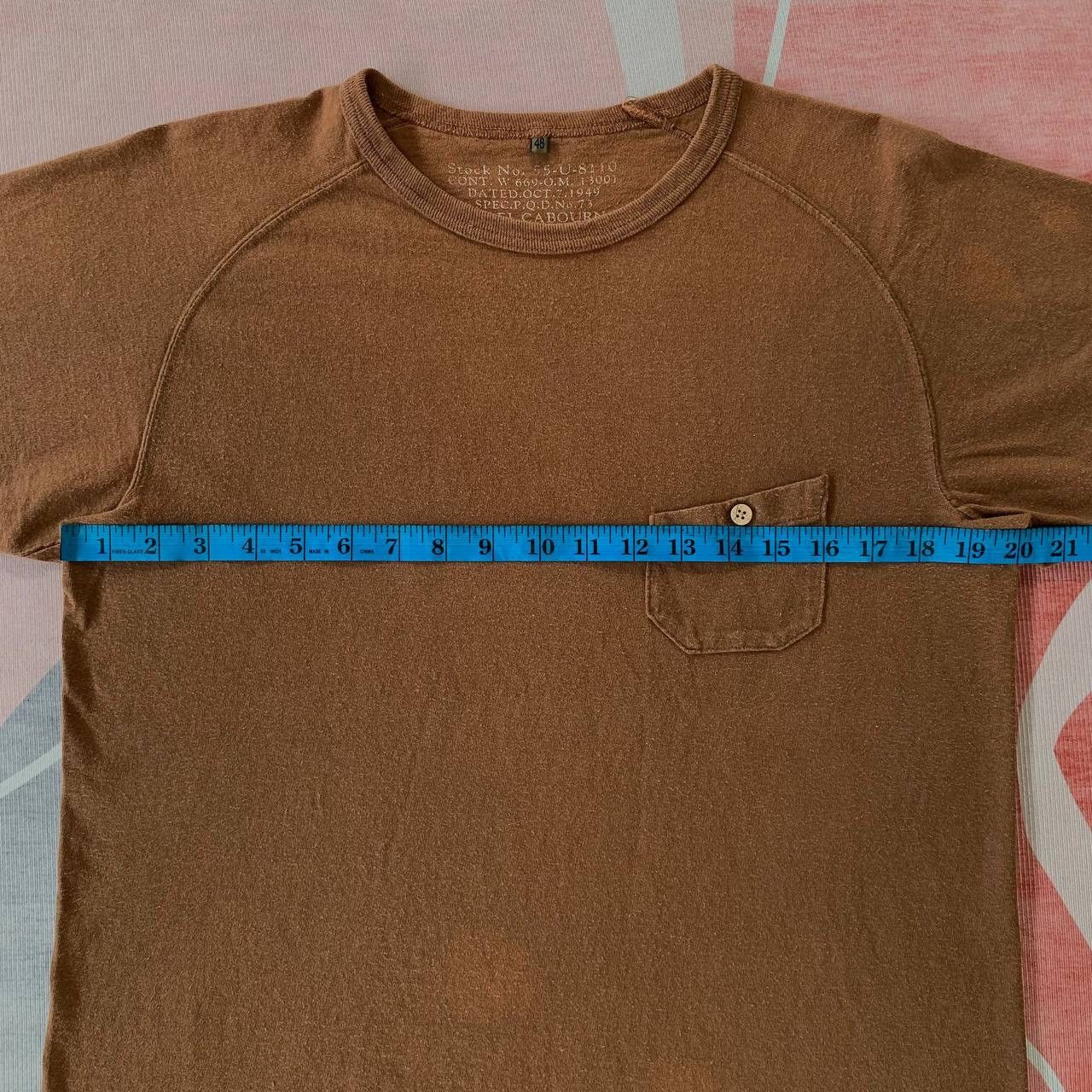 Nigel Cabourn Rare Vintage Nigel Cabourn Military Pocket Tees Size US M / EU 48-50 / 2 - 9 Thumbnail