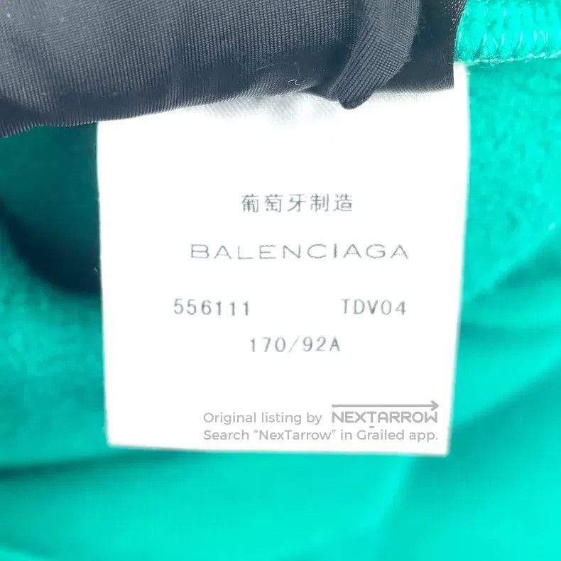 Balenciaga Balenciaga Lake Green Letter Logo Hoodie Size US L / EU 52-54 / 3 - 7 Thumbnail