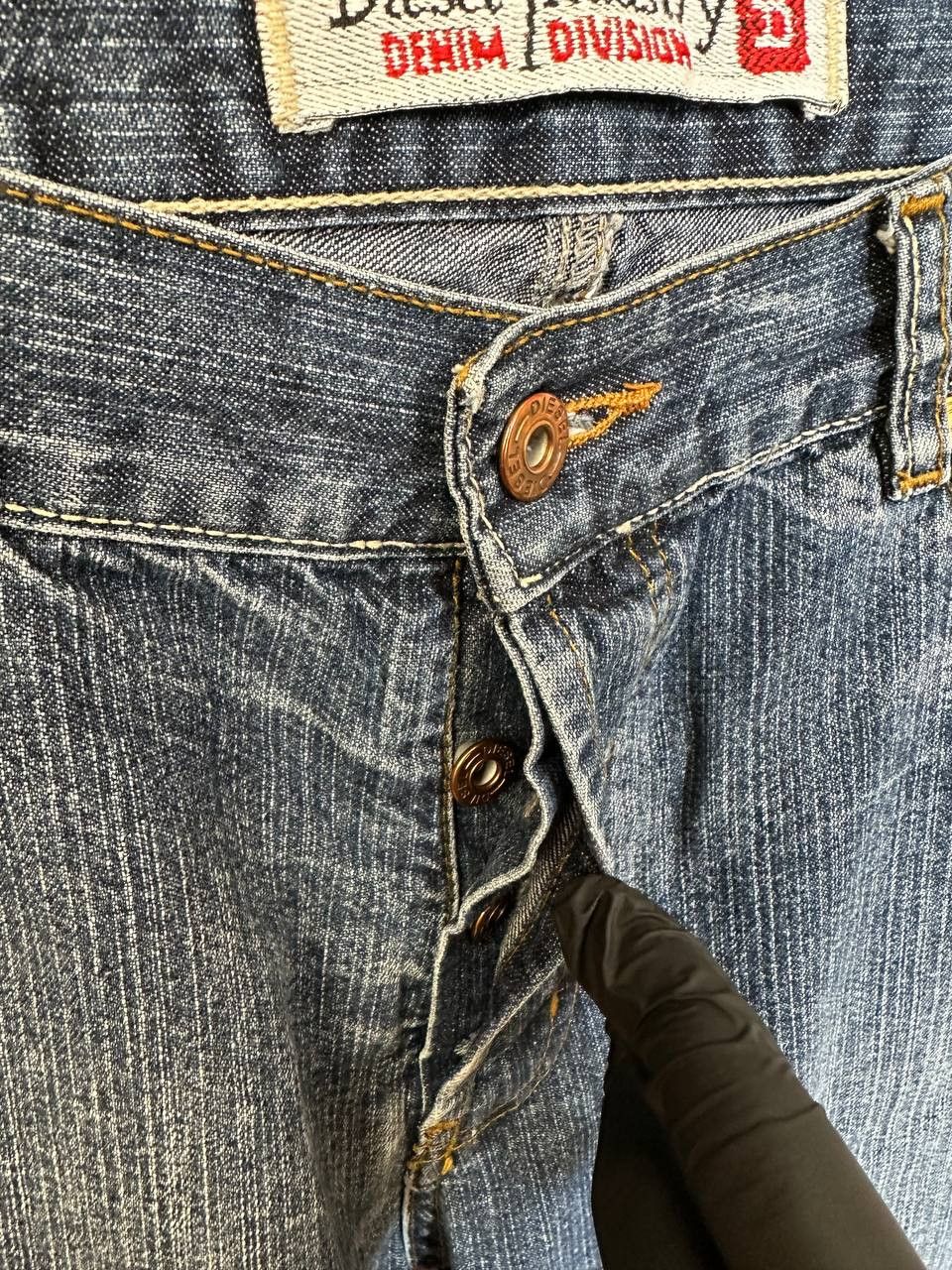 Diesel Diesel Jeans Denim Division Y2K Green Trim Made in Italy Size US 32 / EU 48 - 11 Thumbnail