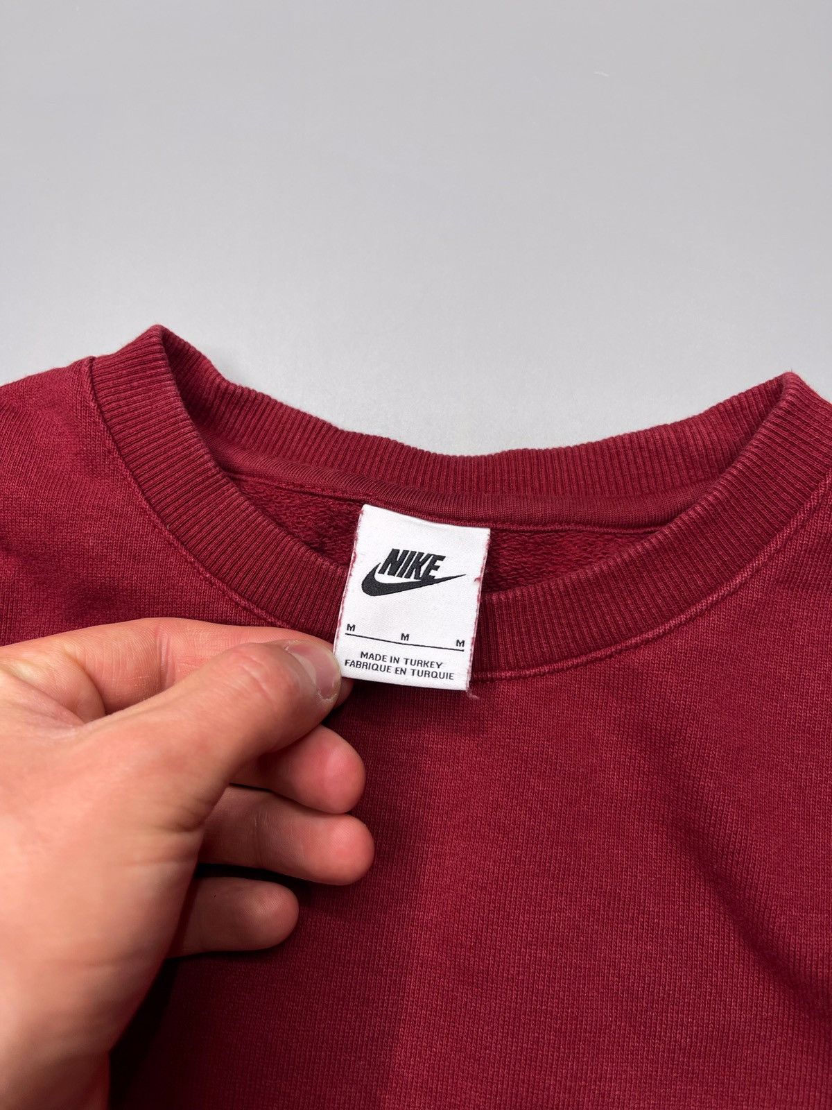 Nike × Vintage Y2k Nike Big Logo Sweatshirt Size US M / EU 48-50 / 2 - 3 Thumbnail