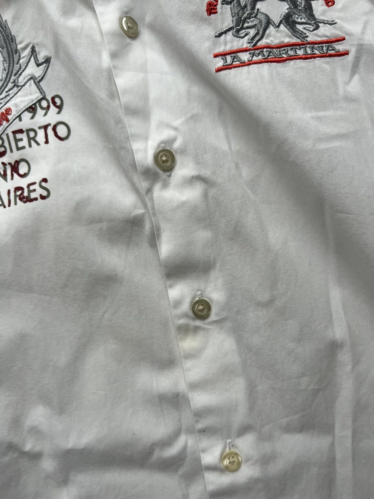 La Martina 00’s LA MARTINA POLO RALPH STYLE Y2K LONGSLEEVE SHIRT Size US XXL / EU 58 / 5 - 4 Thumbnail
