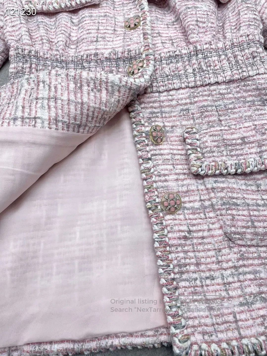 Chanel Chanel Beach Series Pink Dress. Size XXS / US 00 / IT 34 - 7 Thumbnail