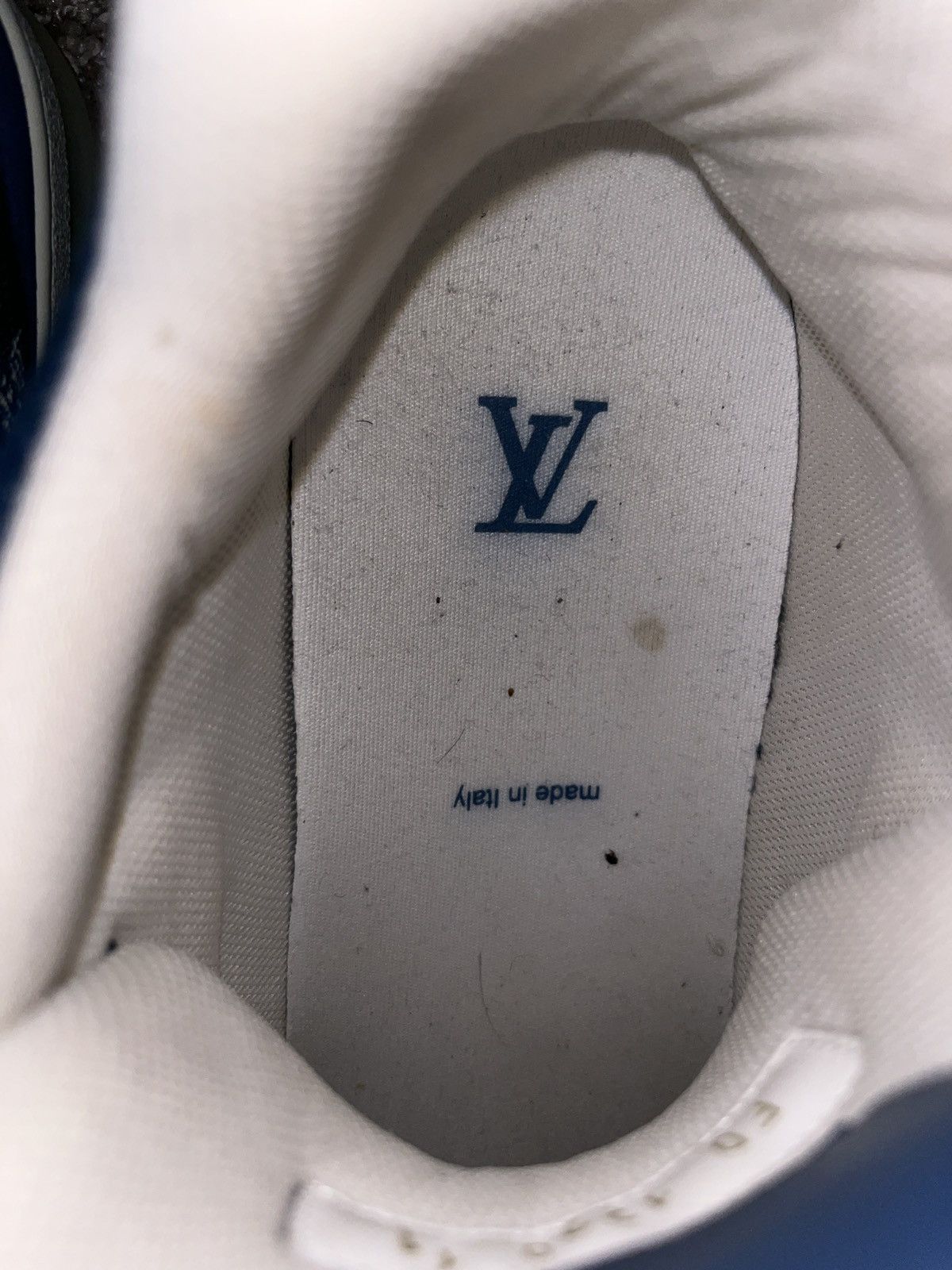 Louis Vuitton Louis Vuitton Trainer Denim Blue Size US 13 / EU 46 - 2 Thumbnail