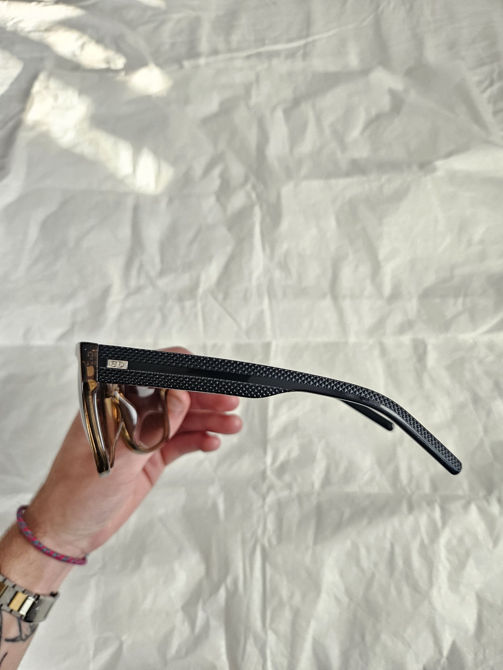 Dior Hedi slimane black tie "clous de paris" Size ONE SIZE - 3 Thumbnail