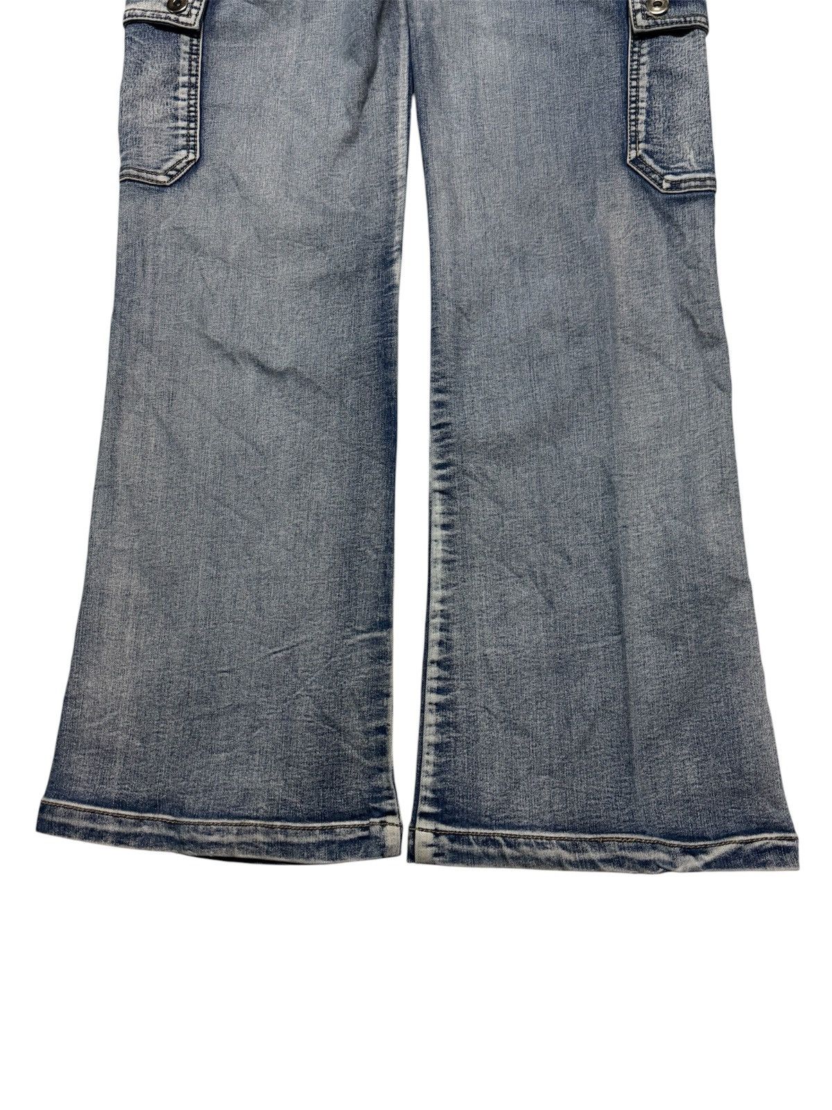 20471120 VINTAGE FLARED GLAMOUR OUTFITTERS SICK WASHED CARGO PUNK Size US 33 - 20 Thumbnail