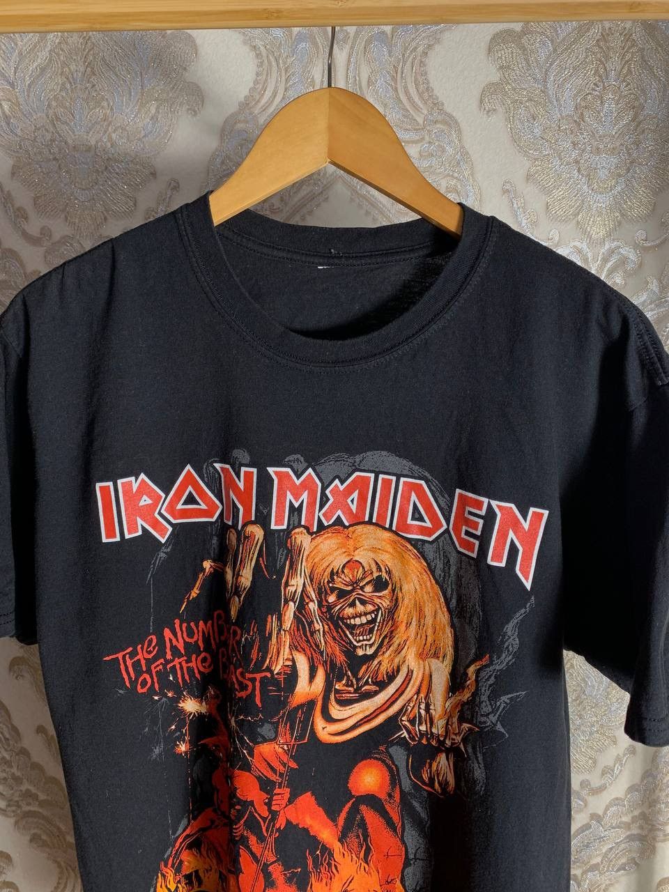 Band Tees VERY RARE IRON MAIDEN MONSTER WORLD TOUR ROCK T-SHIRT 90s Size US XL / EU 56 / 4 - 2 Thumbnail