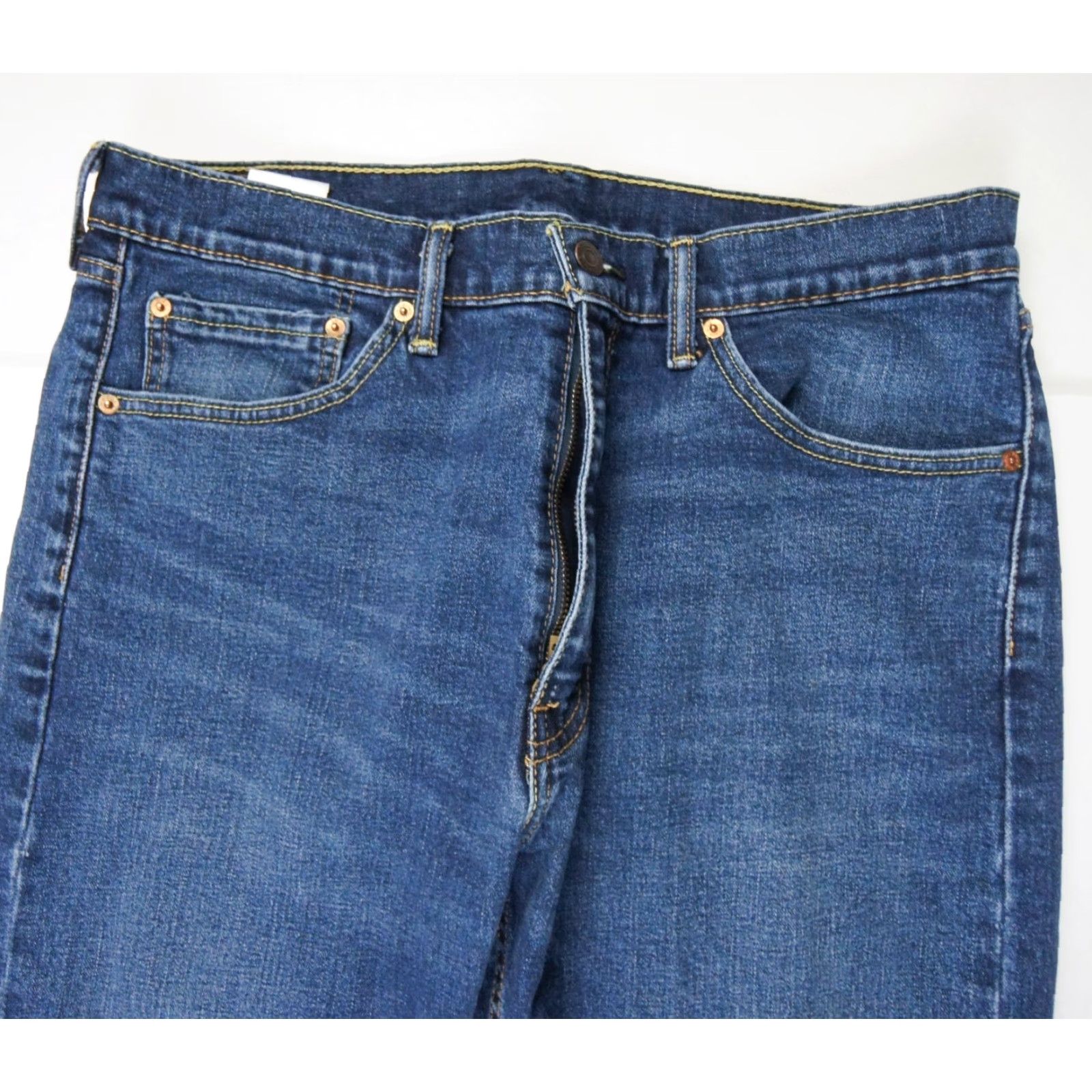 Levi's Levi's 505 Jeans Men's Casual Blue Denim 36x30 Straight Fit Regular Size US 36 / EU 52 - 2 Thumbnail
